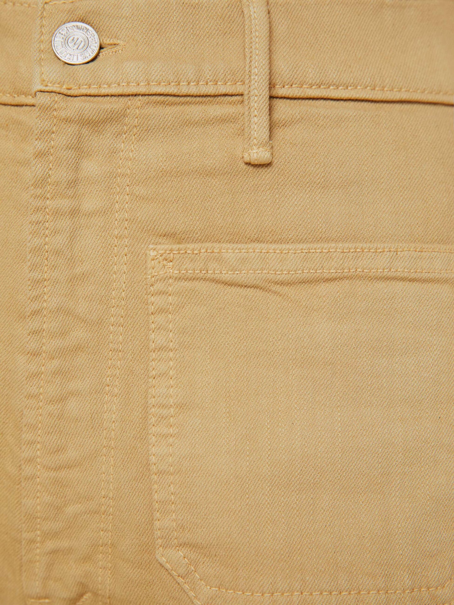 High Waisted Patch Pocket Bookie Sneak - Latte