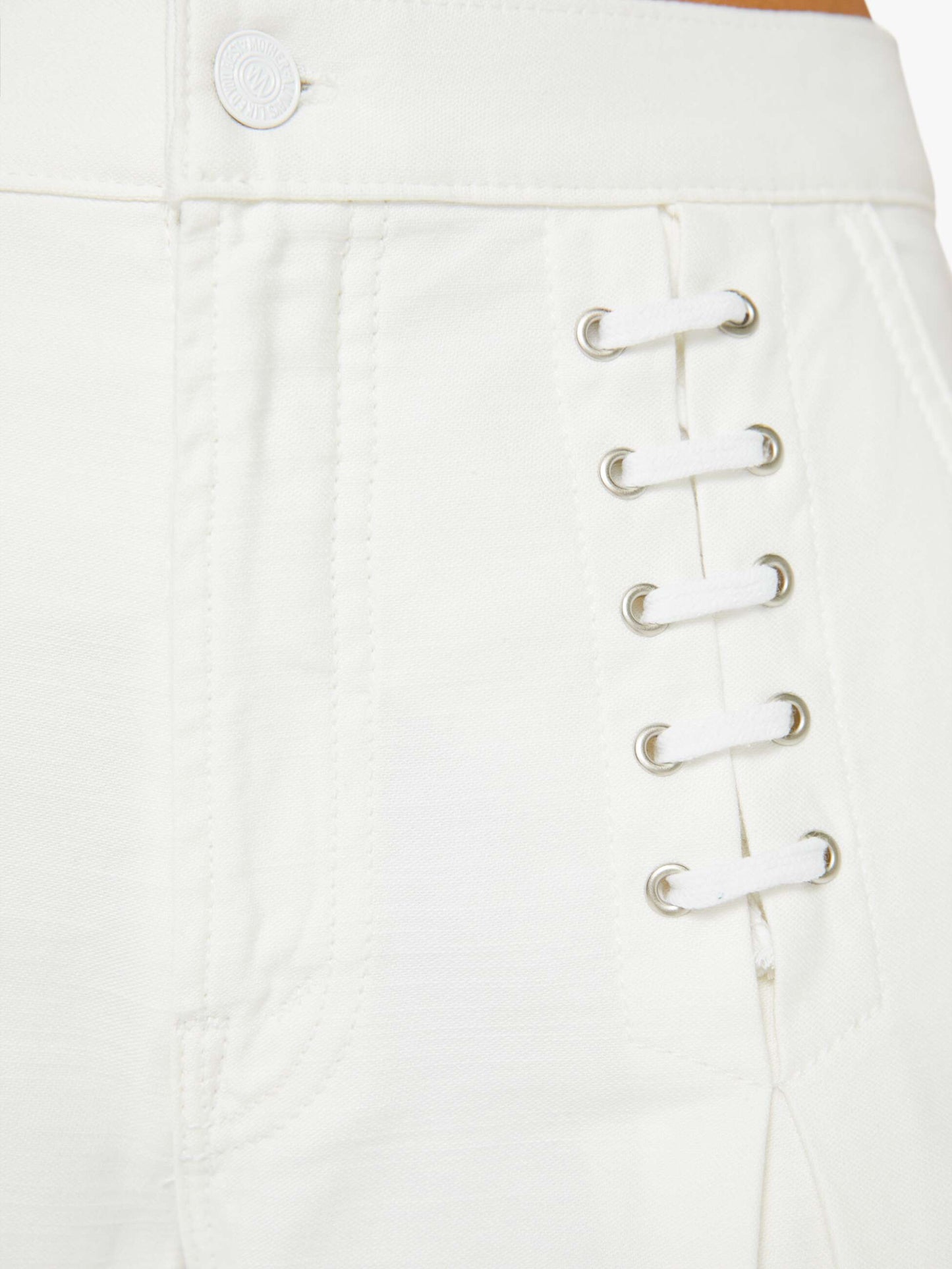 The Undercover Lace Up Sneak - White