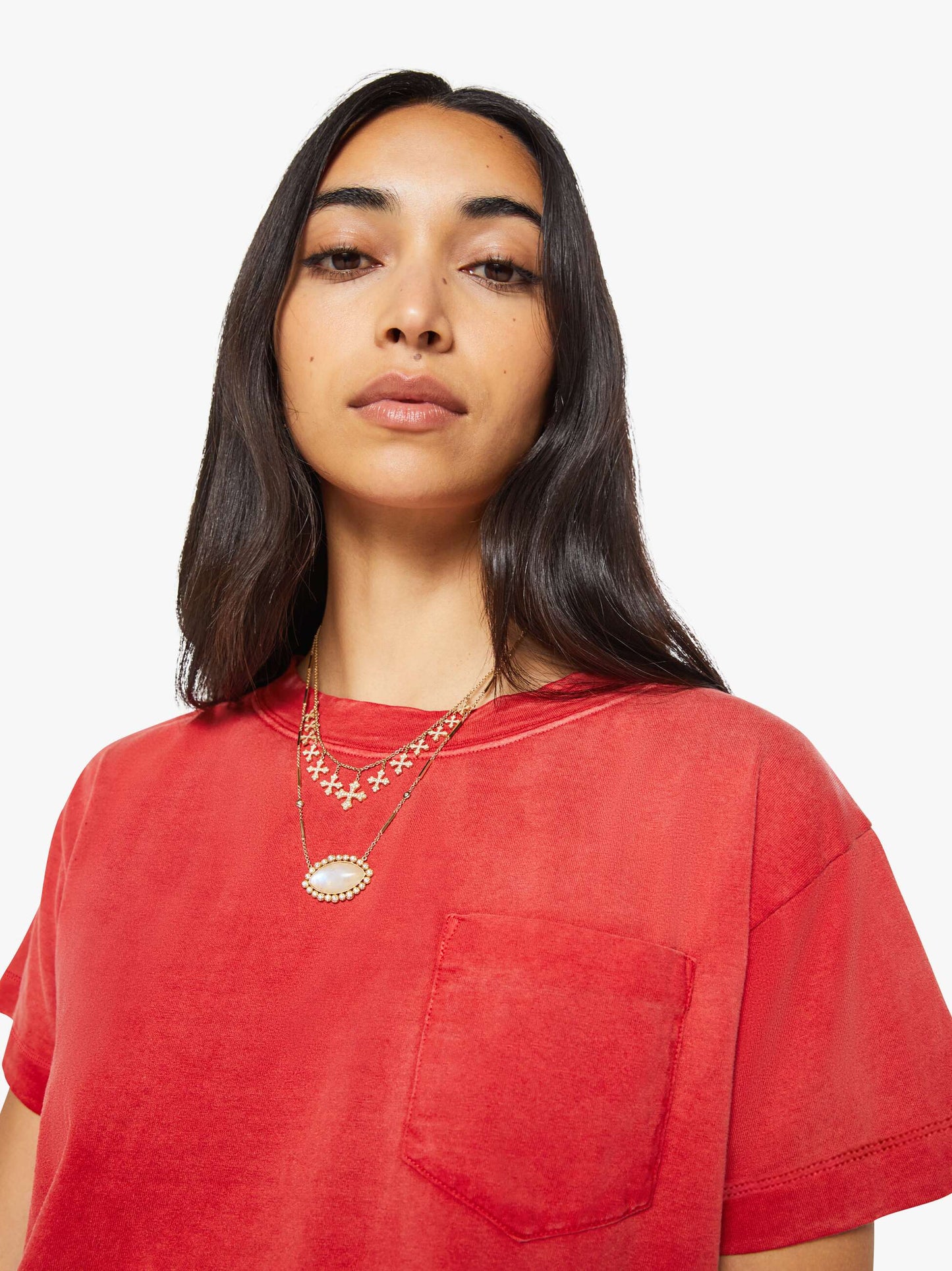 The Cuffed Pocket Sinful - Tomato Red