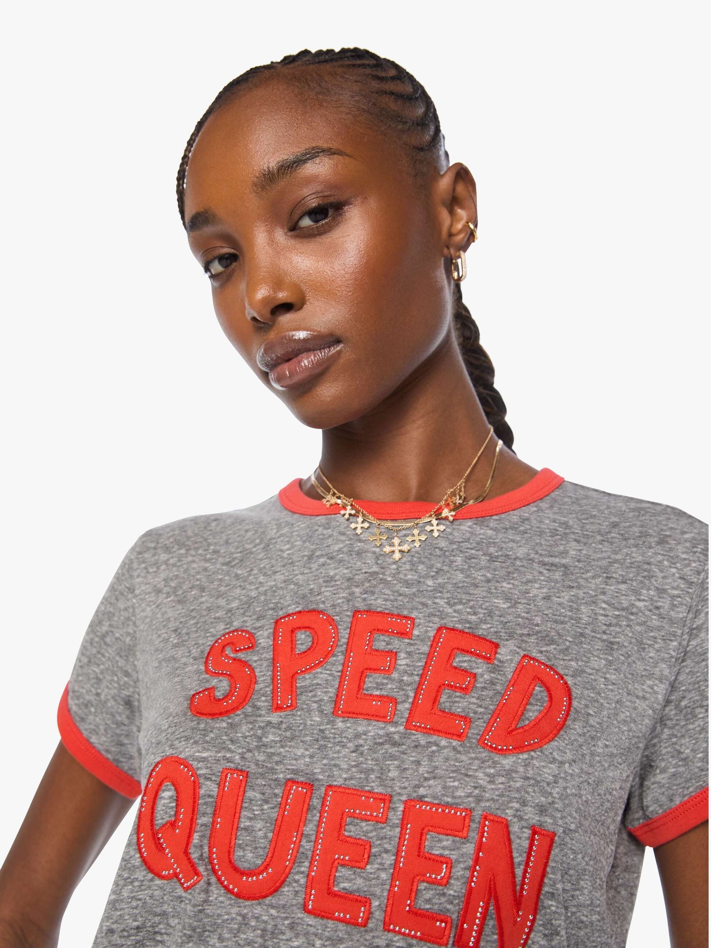 The Boxy Goodie Goodie Ringer - Speed Queen