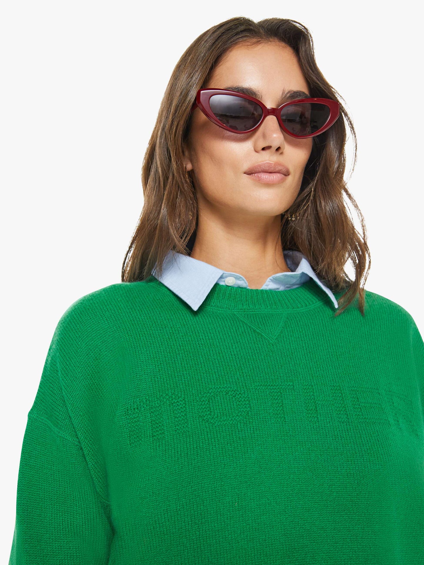 The Logo Jumper - Green