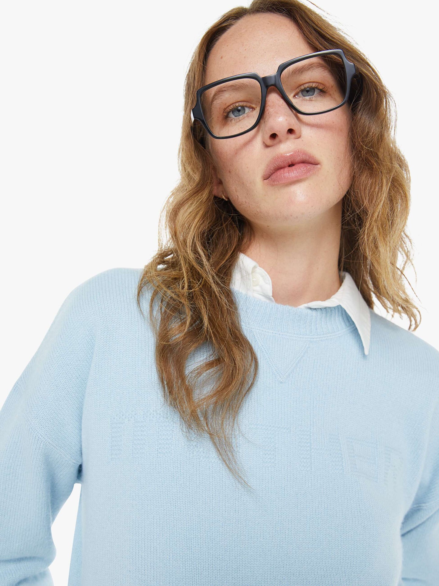 The Logo Jumper - Light Blue