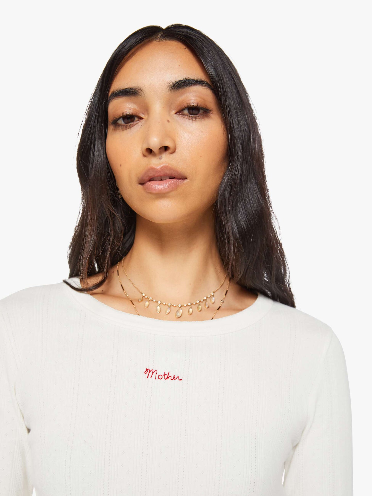 The L/S Itty Bitty Ringer - Whisper White