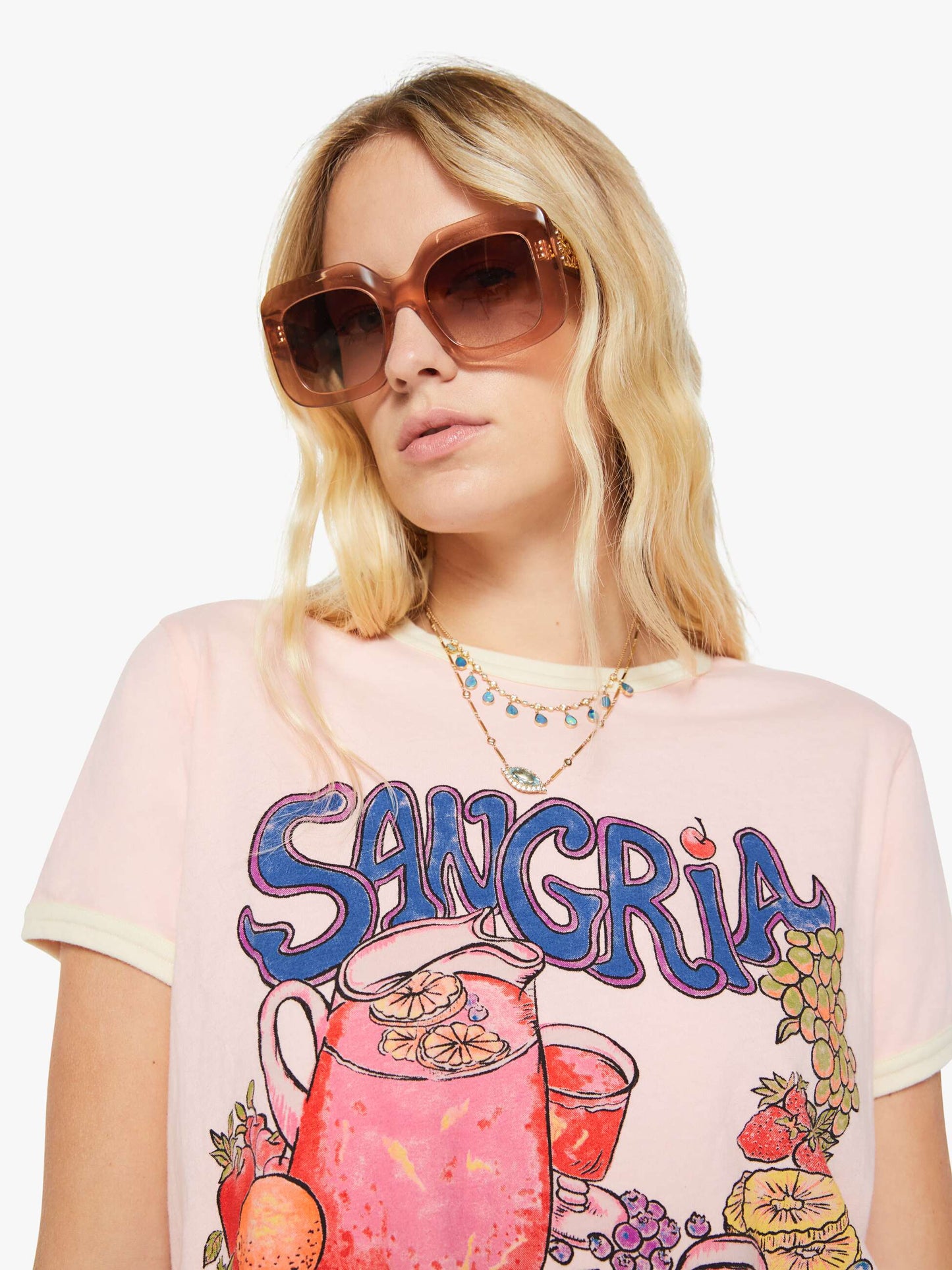 The Lil Goodie Ringer - Sangria