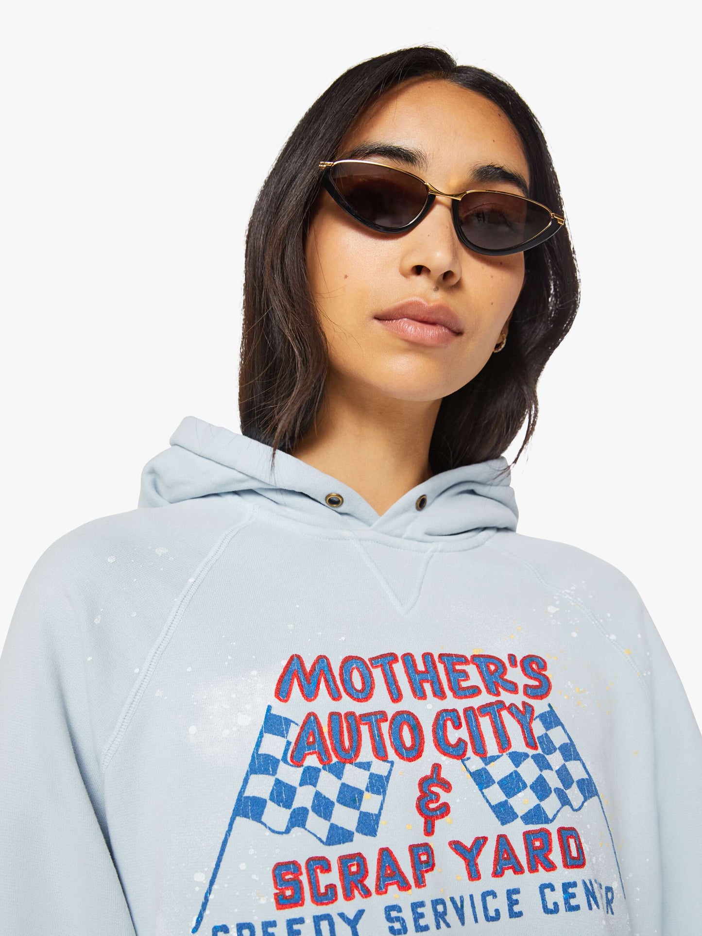 The Square Hoodie - MOTHER Auto City