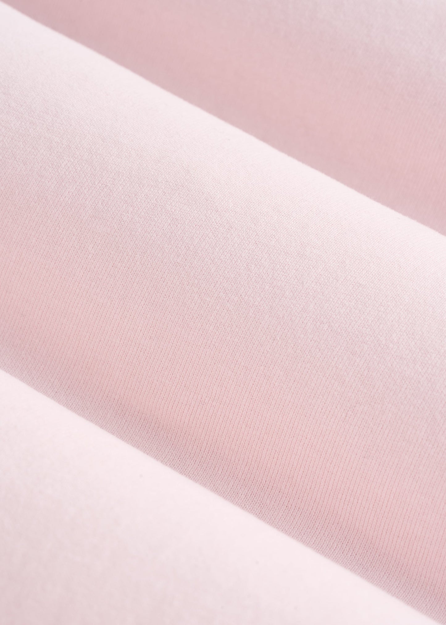 Core Cotton Crewneck Tee for Tall Men in Barely Pink