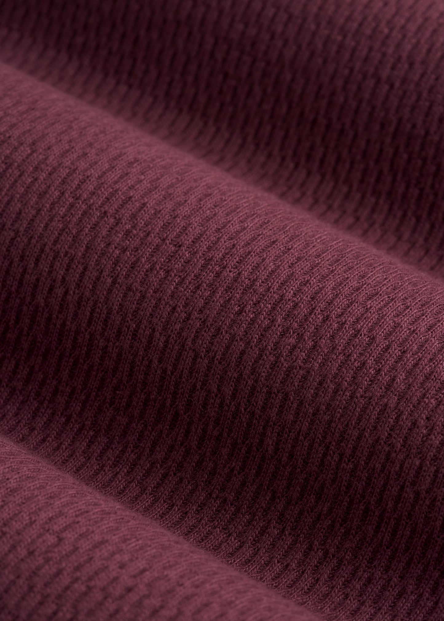 Double Honeycomb Thermal Crewneck for Tall Men in Tawny Port