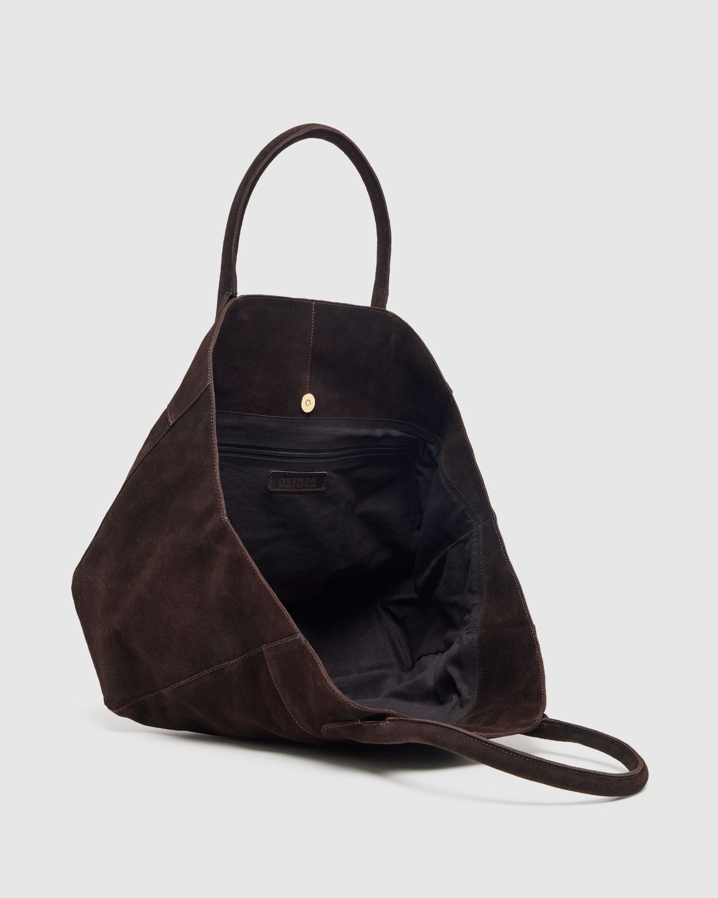 Riley Suede Tote Bag