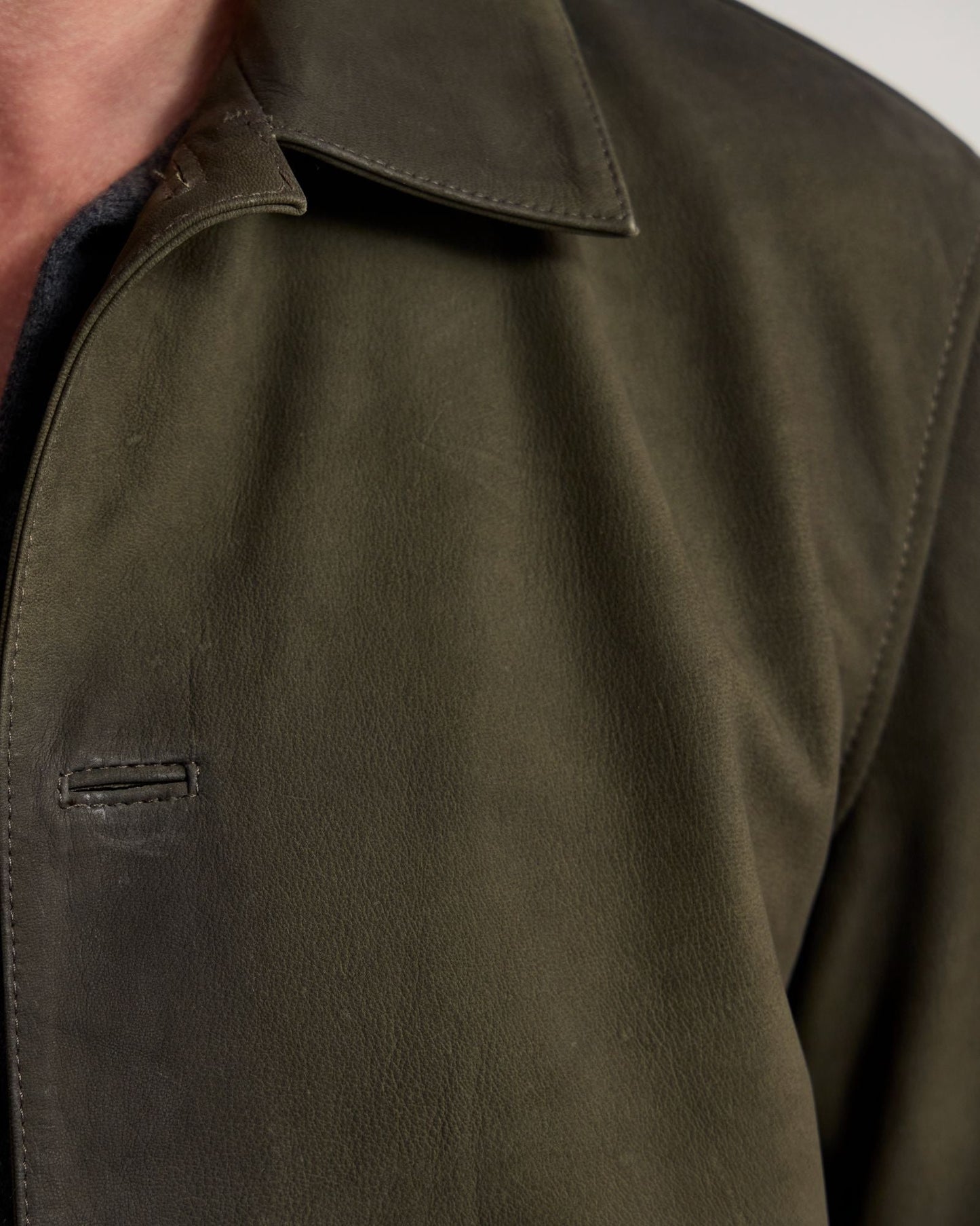 Harry Goat Suede Jacket
