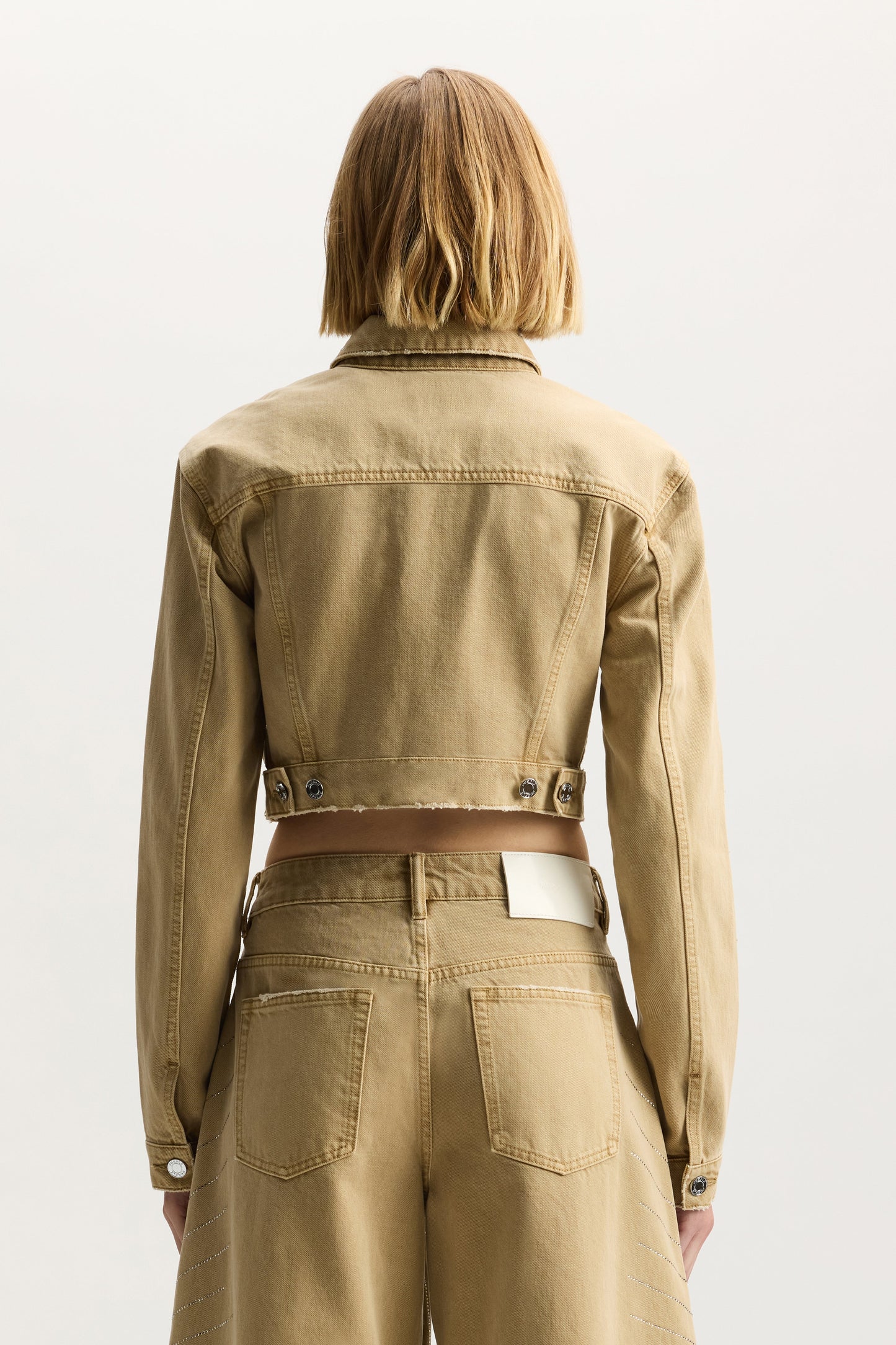 Radial Bling Crop Jacket