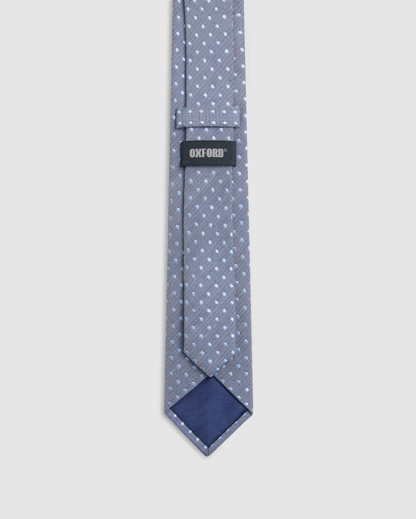 Noel Spot Grid 7Cm Tie