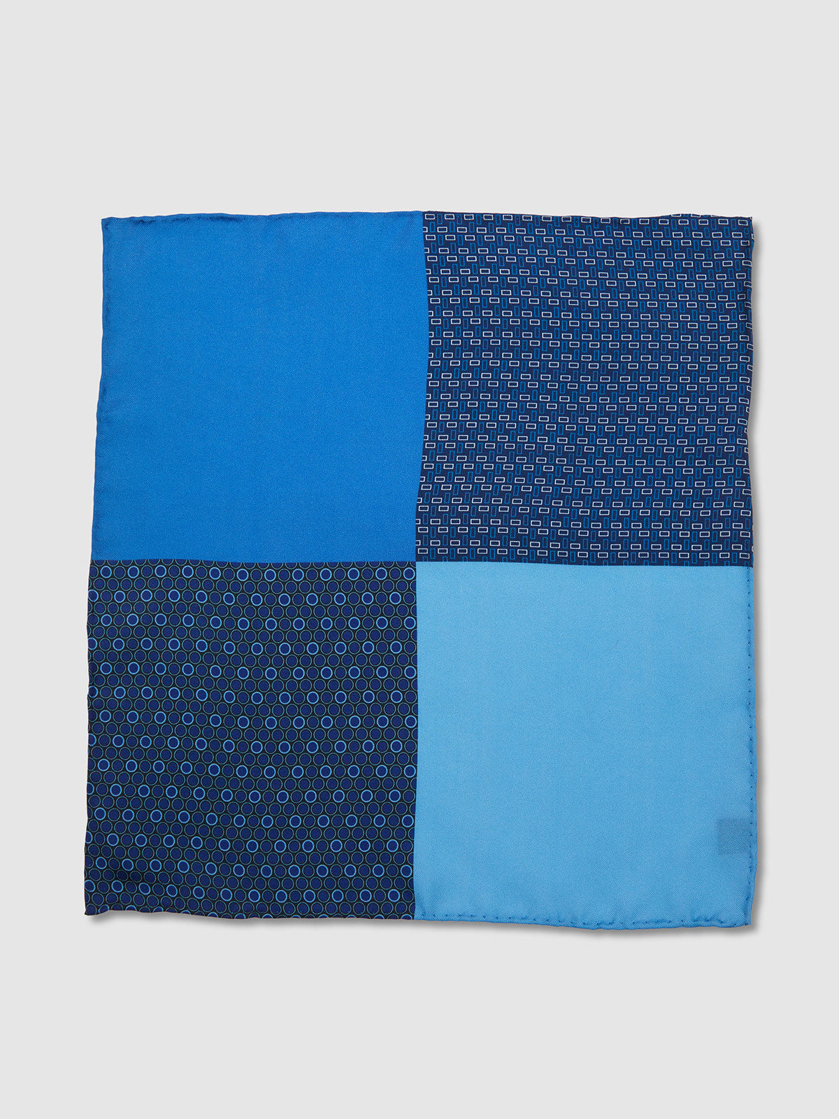 Retro Multi Design Pocket Square