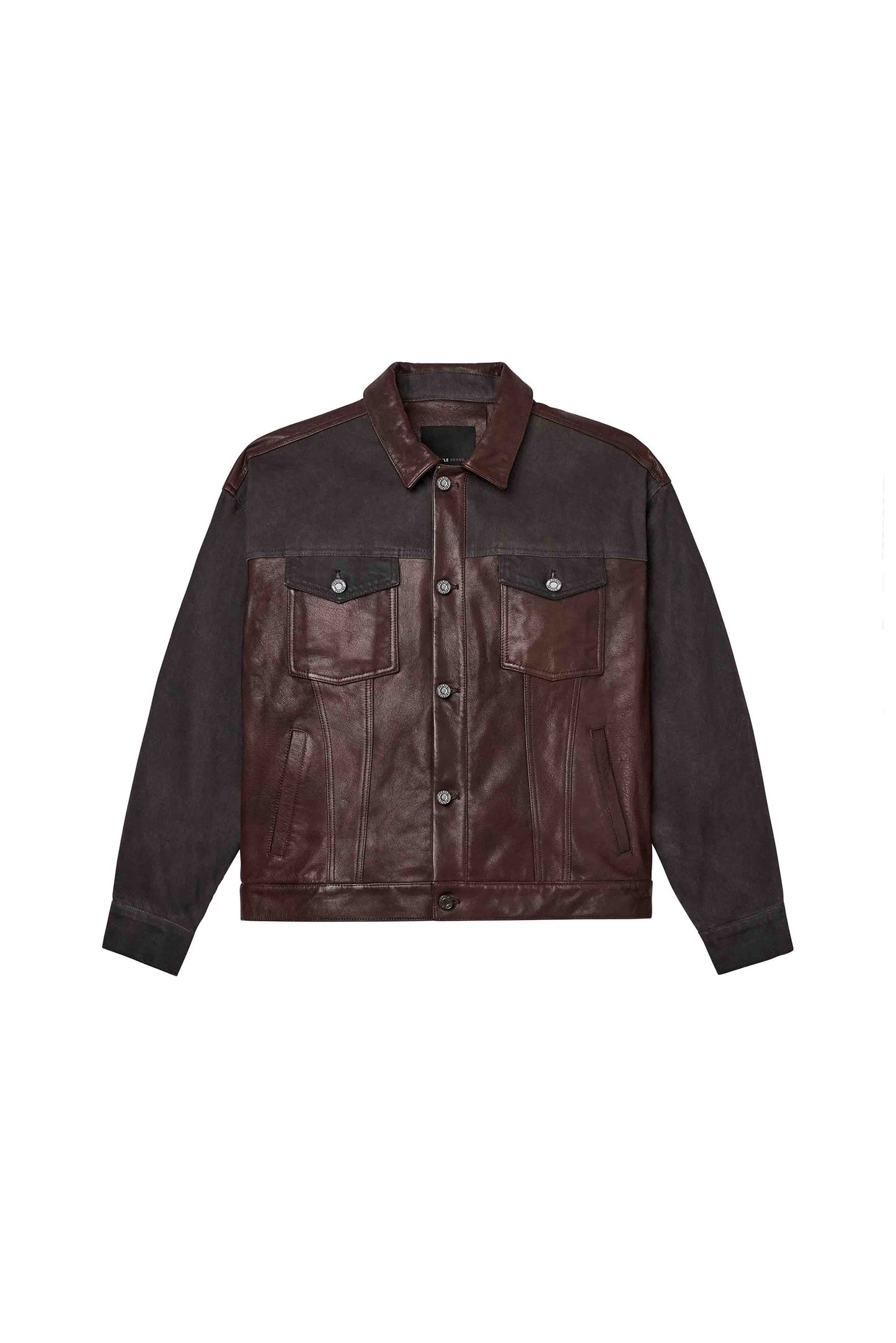 Leather Mix Jacket