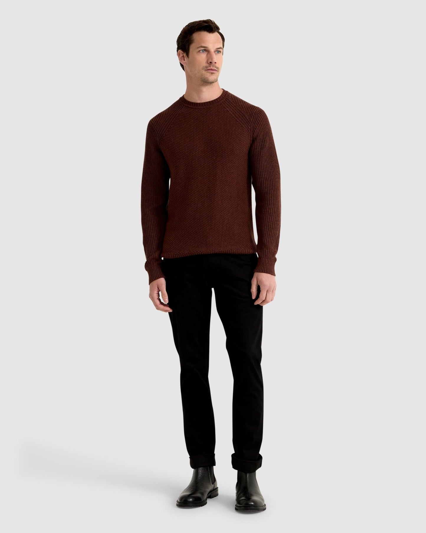 Bruno Cotton Crew Neck Pullover