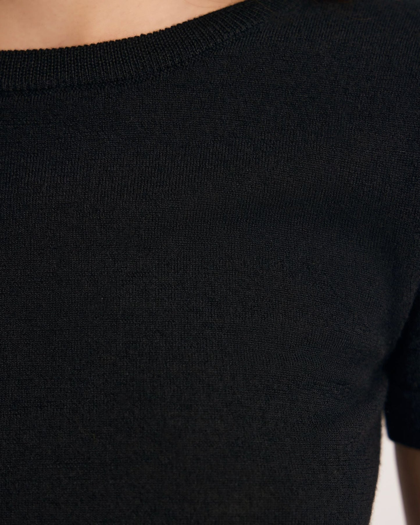 Grace Short Sleeve Merino Knit