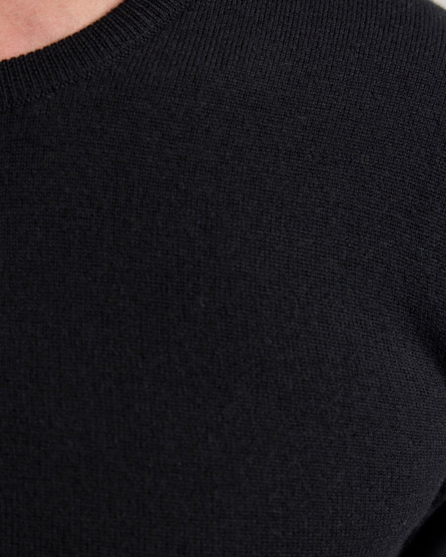 Crew Neck Pure Merino Wool Pullover
