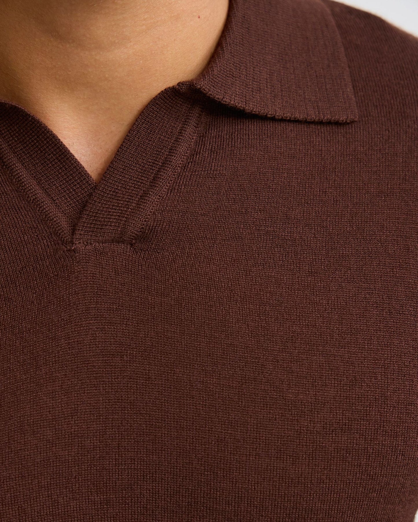 Blair Polo Collar Merino Knit