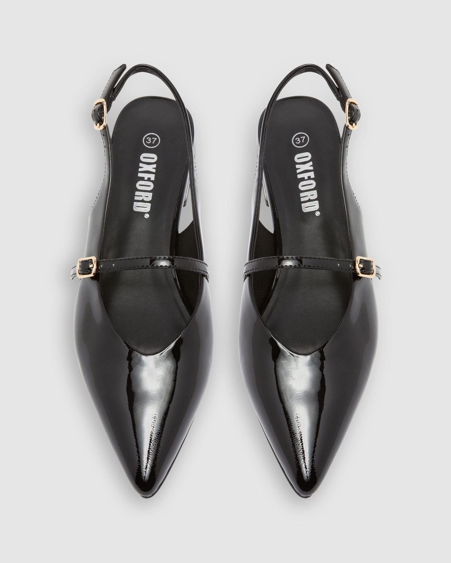 Tanya Patent Sling Back