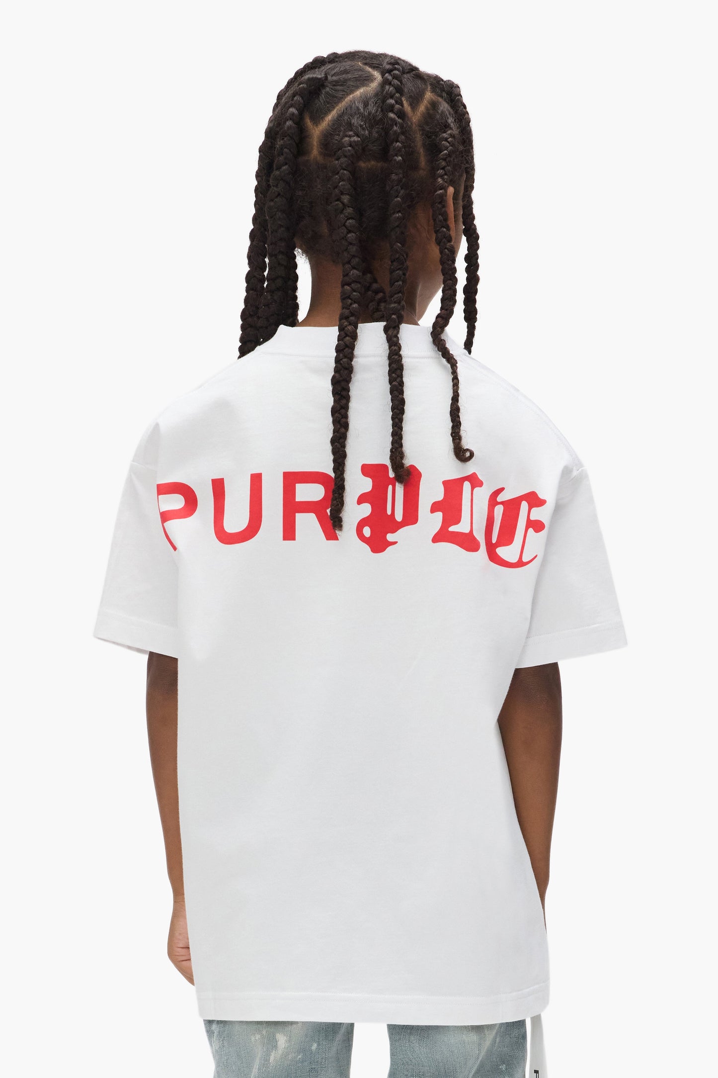 Kids' Half & Half Wordmark Tee