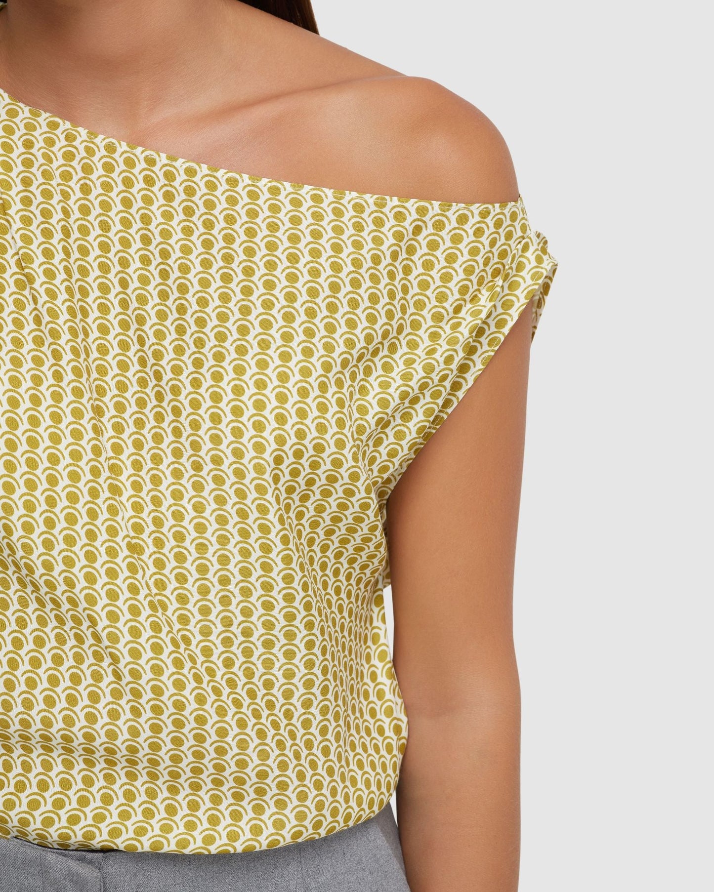 Jamie Spot Print Top