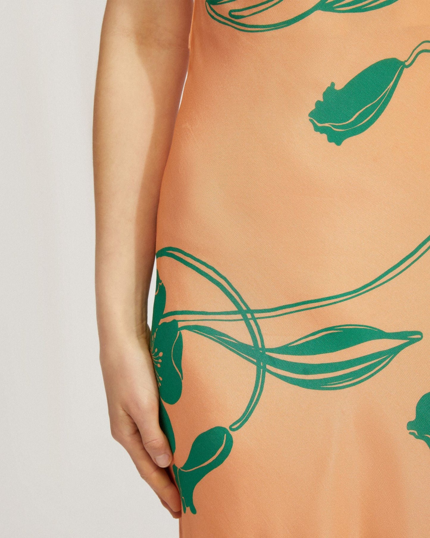 Rio Strapless Printed Dress