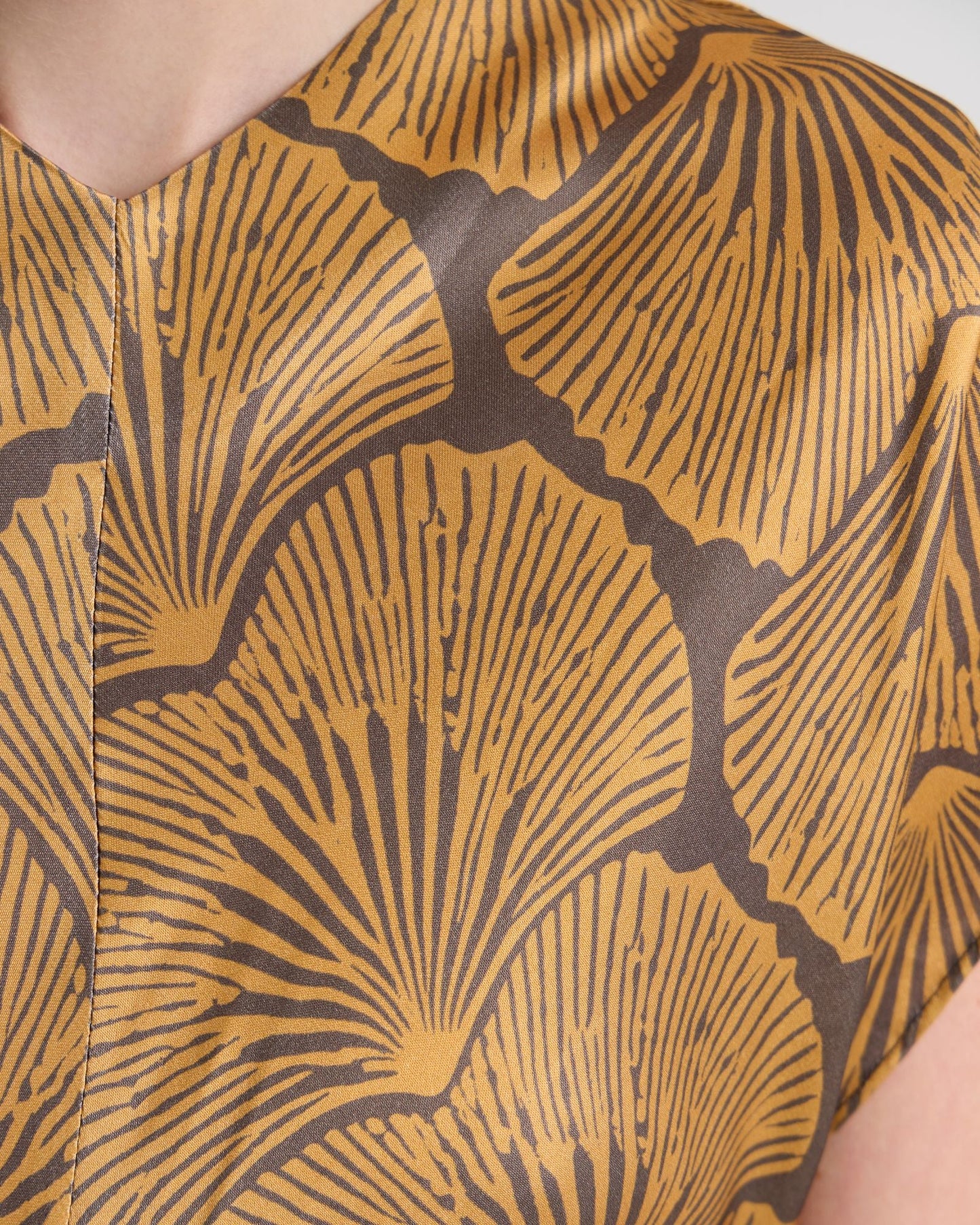 Fleur Printed Twill Dress