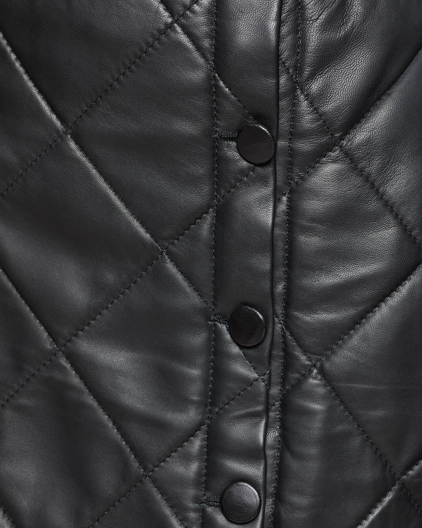 Ronnie Quilted Mini Leather Skirt