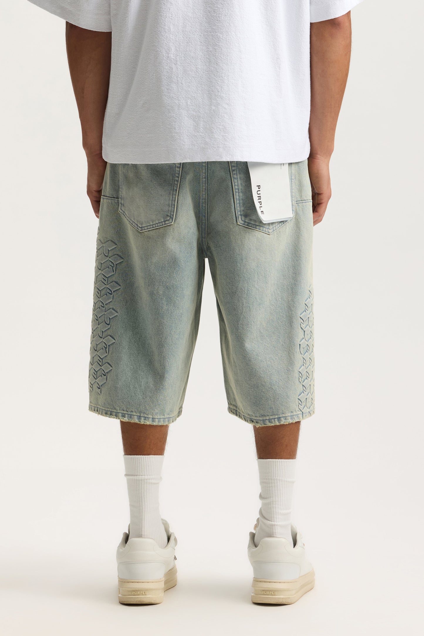 P070 Monogram Embossed Short