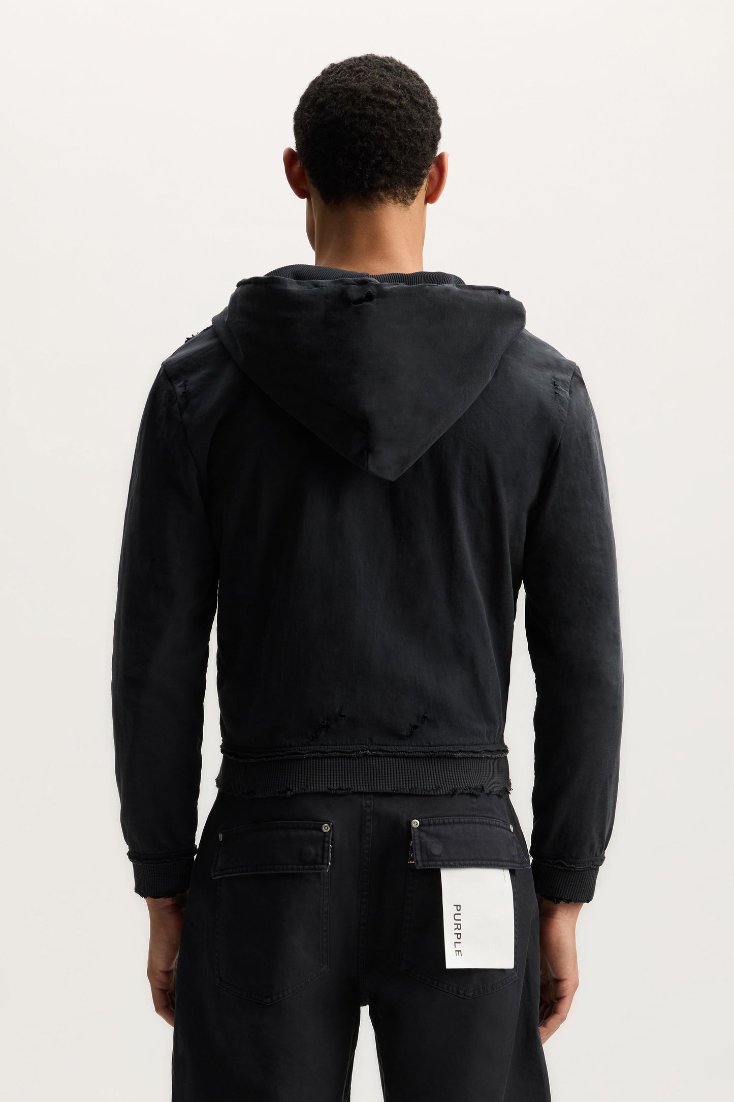 Script Zip Up Hoodie