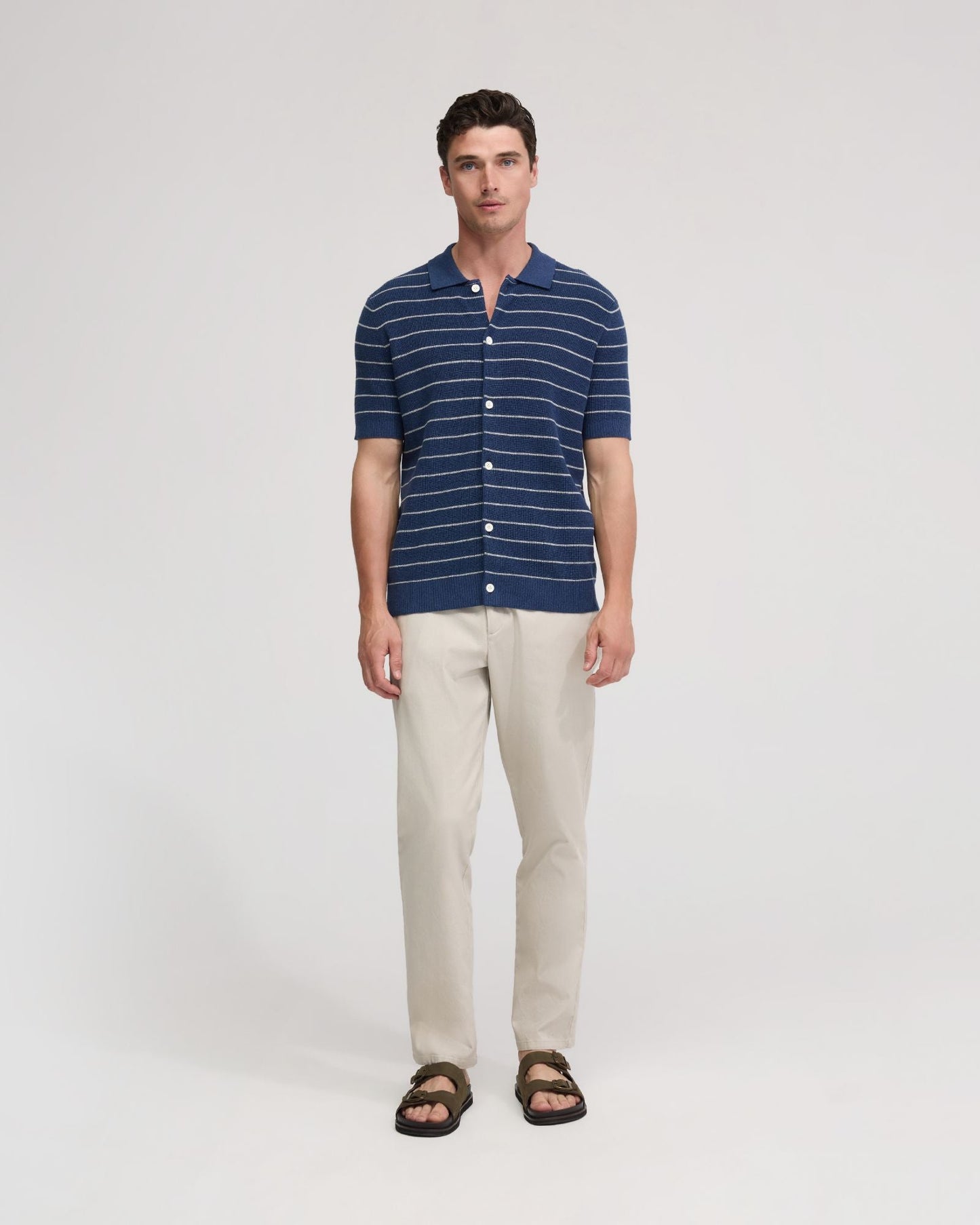 Carlos Stripe Knitted Shirt