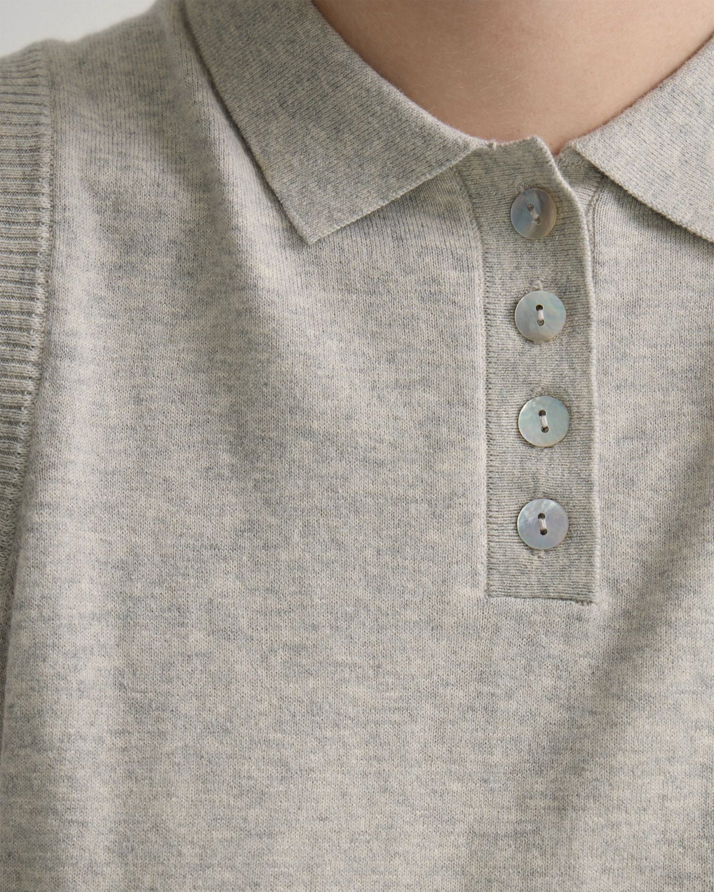 Suki Cashmere Blend Polo