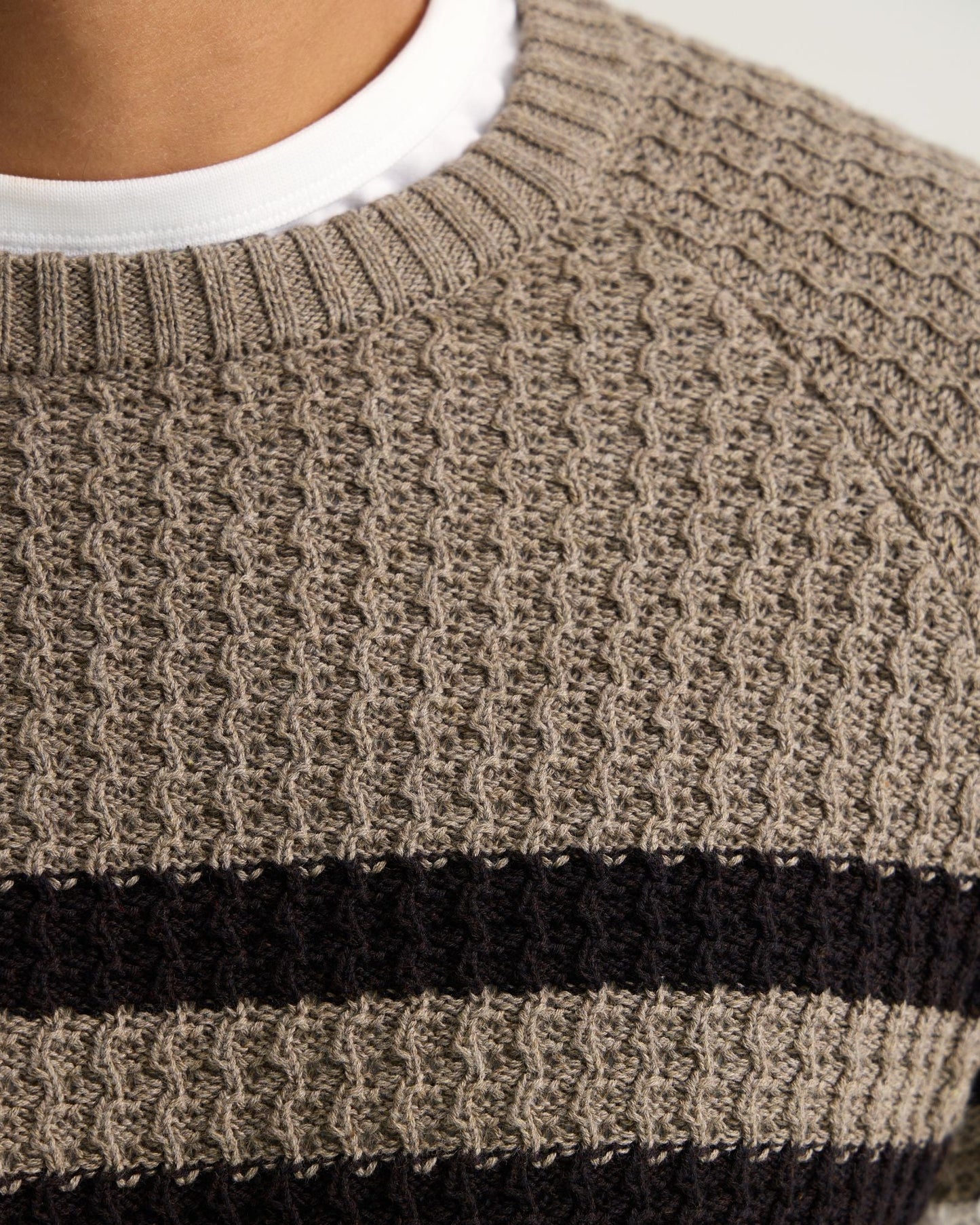 Benji Stripe Cotton Knit
