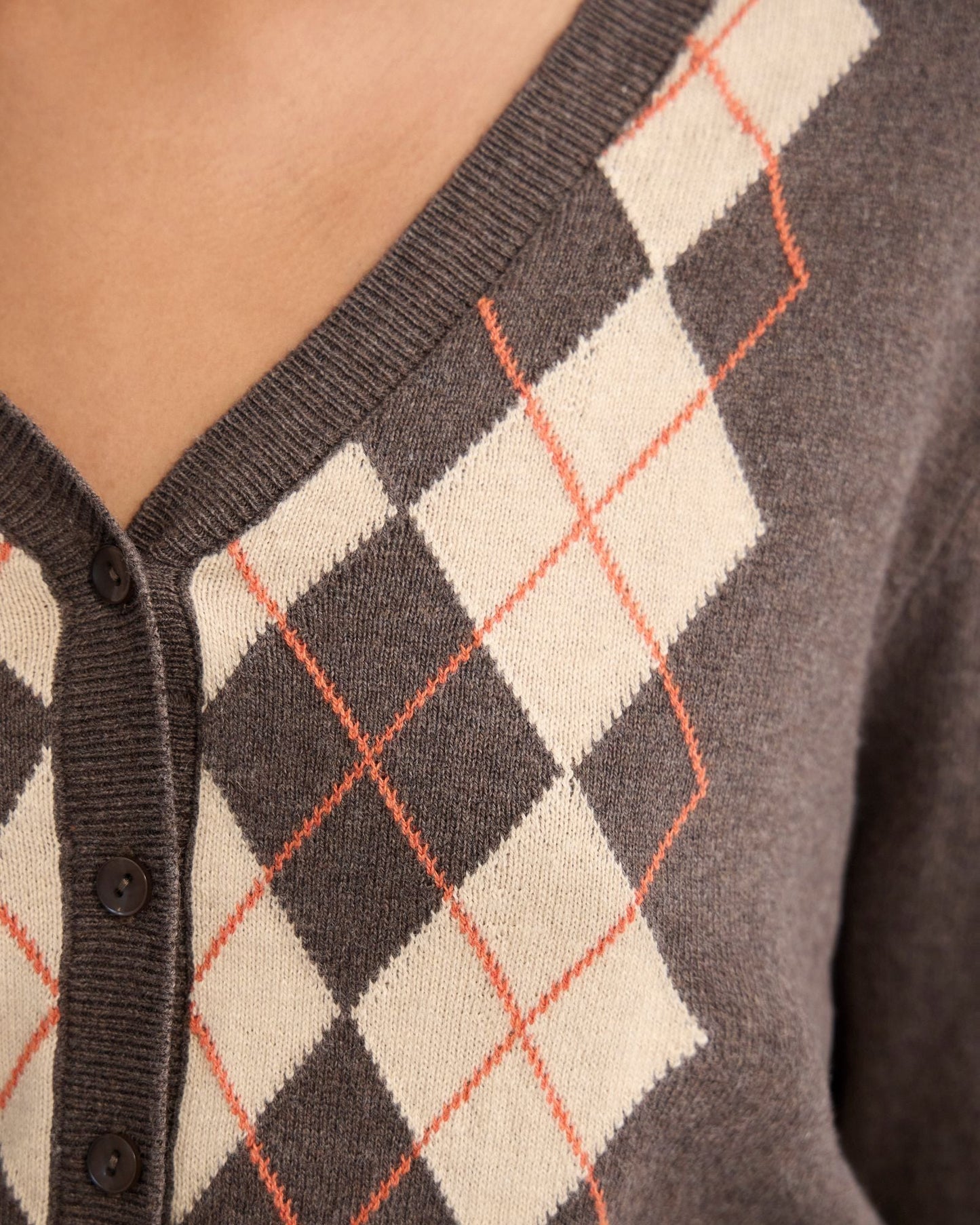 Pixie Argyle Cardigan