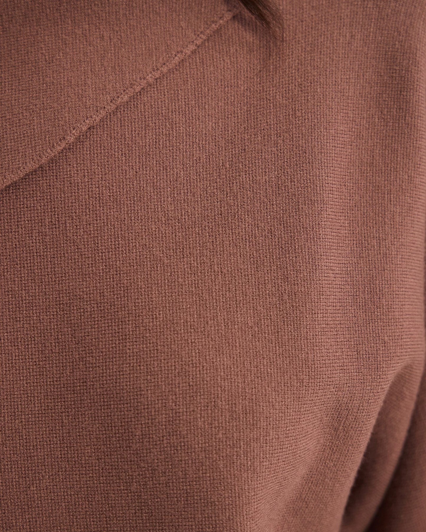 Laura Knitted Folded Collar Top