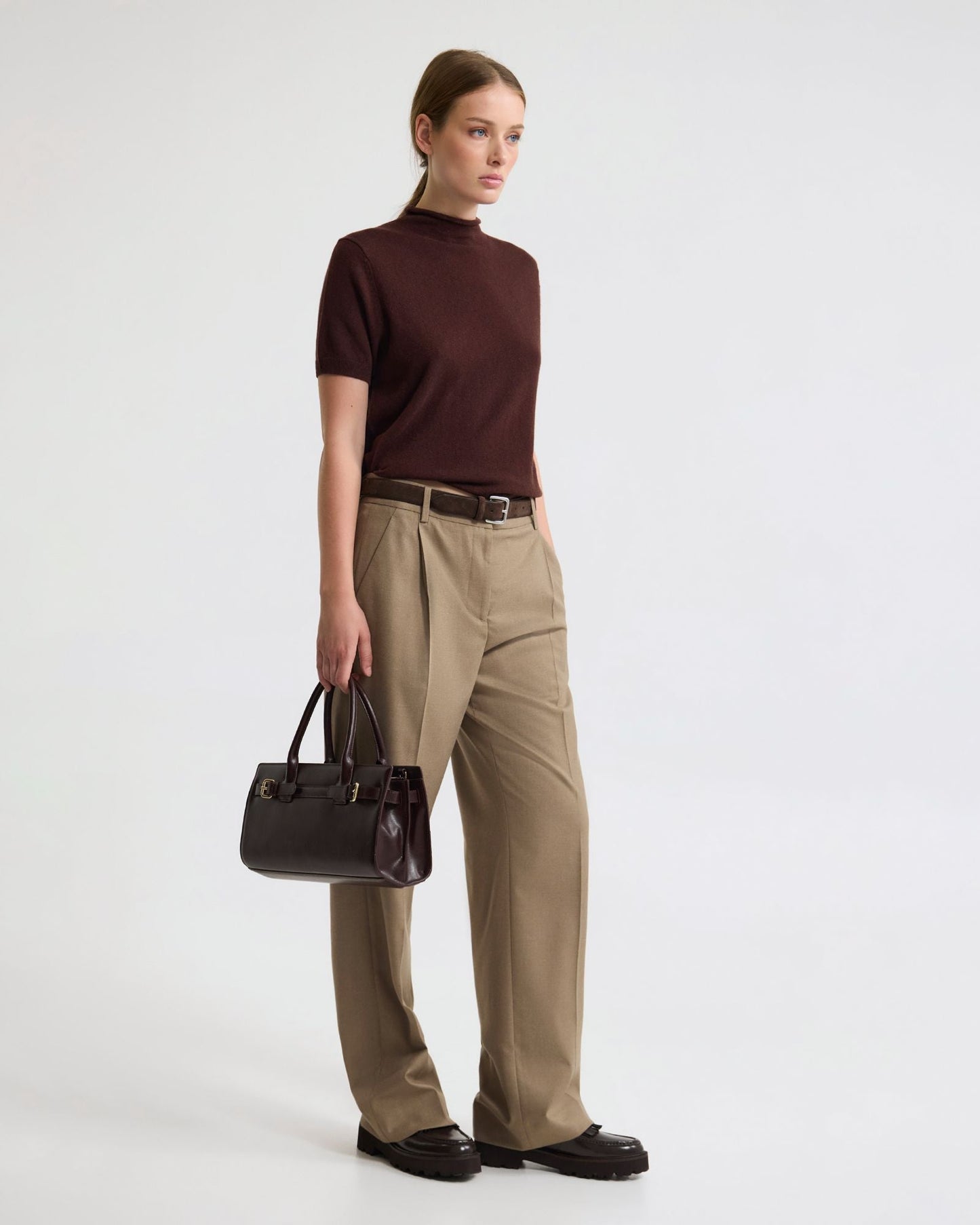 Maxine Funnel Collar Knit
