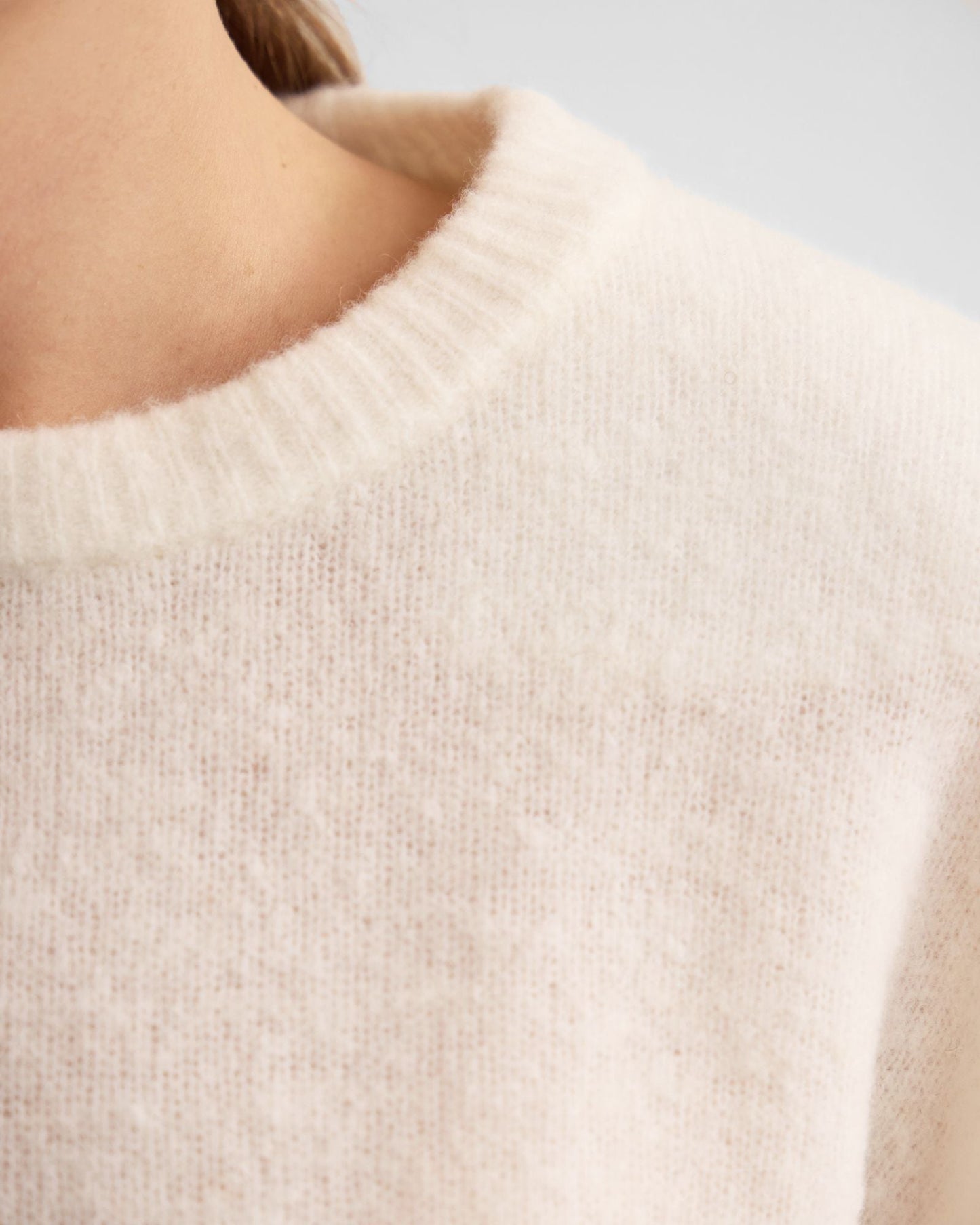 Leeta Wool Knitted T Shirt