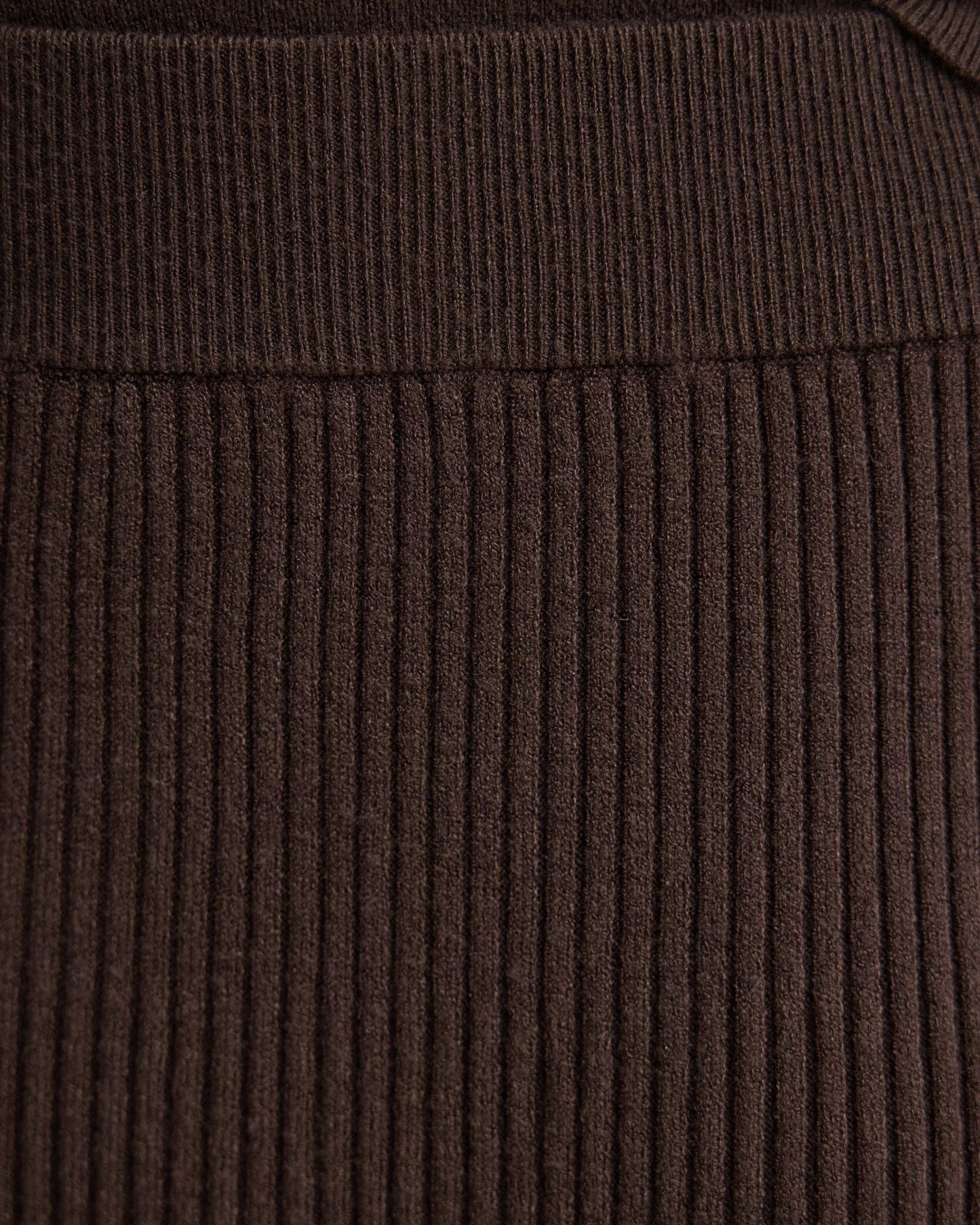 Belle Rib Knitted Skirt