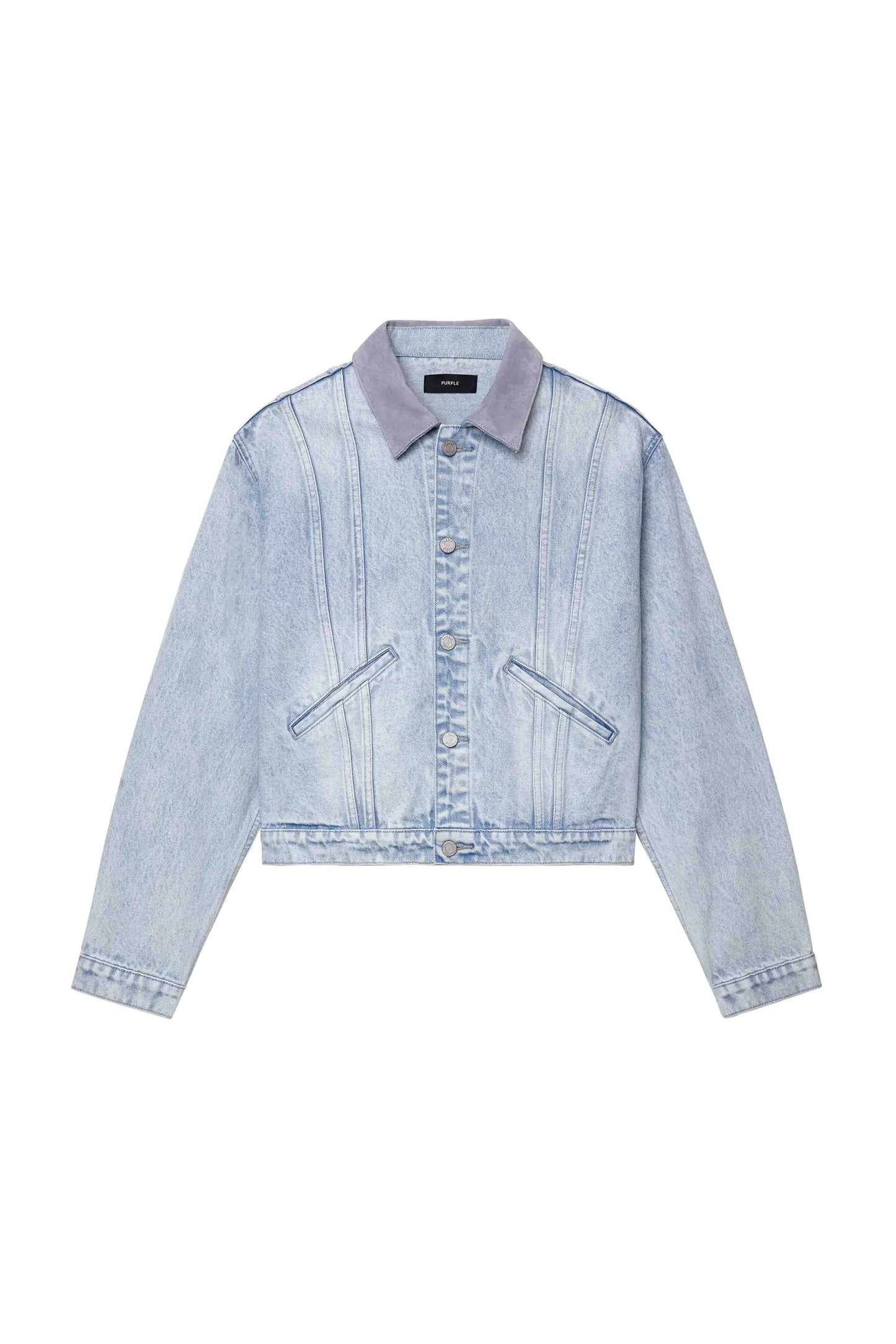Contrast Collar Trucker Jacket