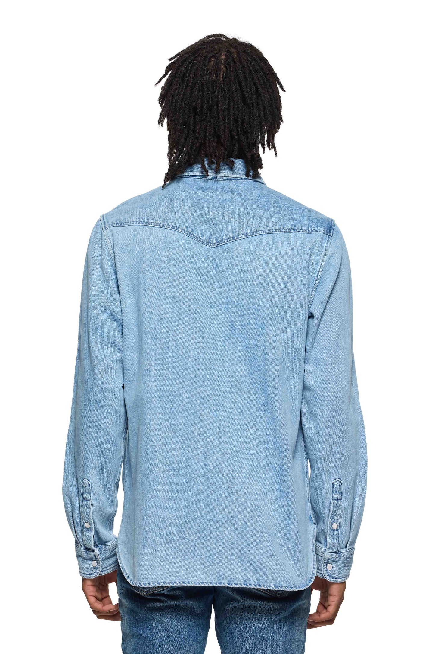 P054 Long Sleeve Western Shirt