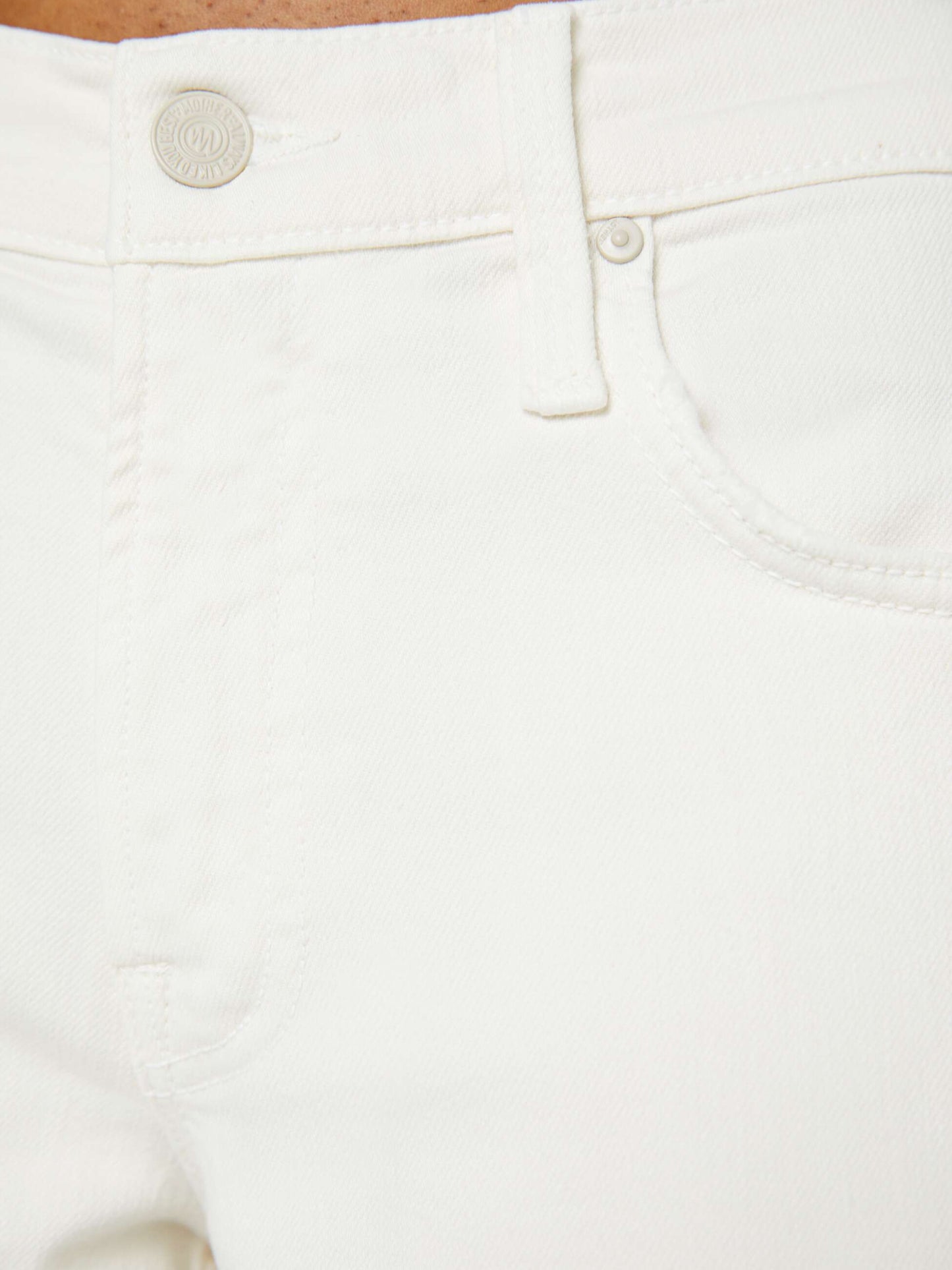 PETITES The Lil Mid Rise Headliner Sneak - Cream Puffs
