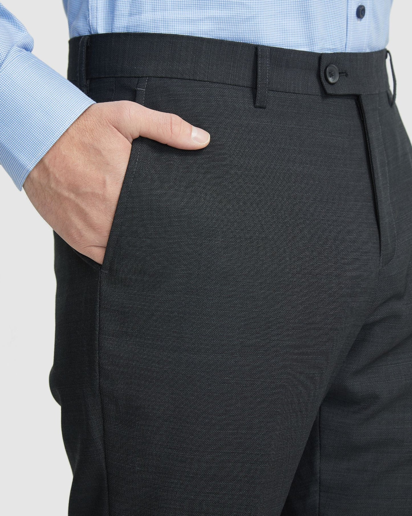 Hopkins Wool Stretch Suit Trousers