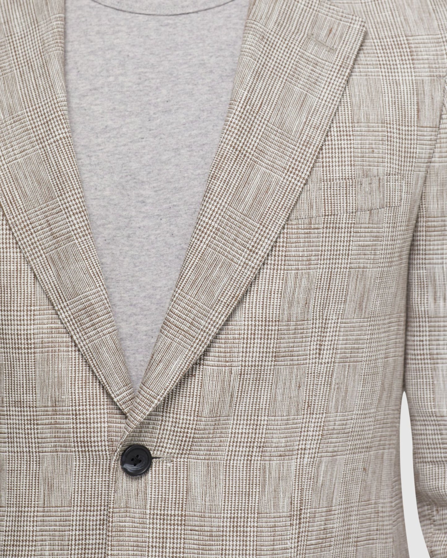 Blake Linen Check Blazer