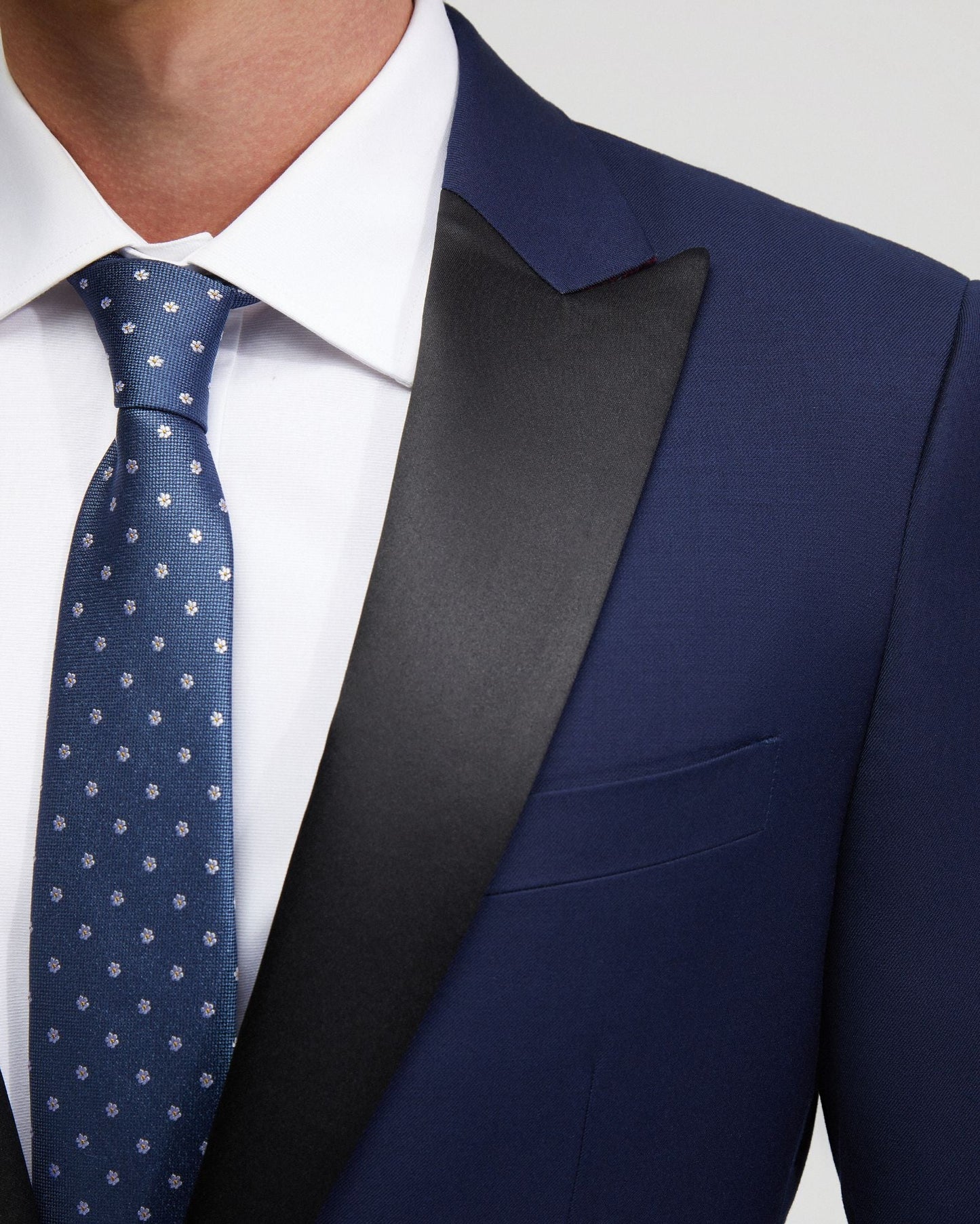 Dinner Suit Jacket With Peak Lapel