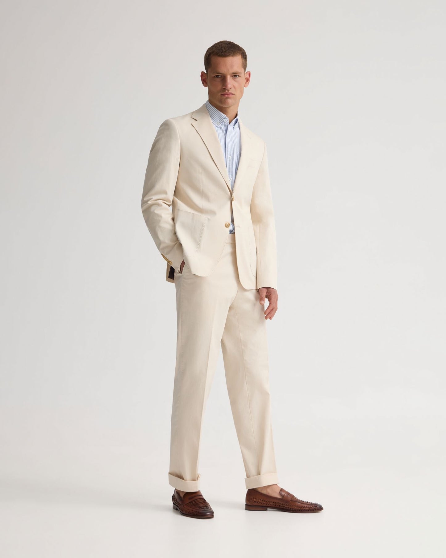 Bryon Pants With Side Tab And Cuff