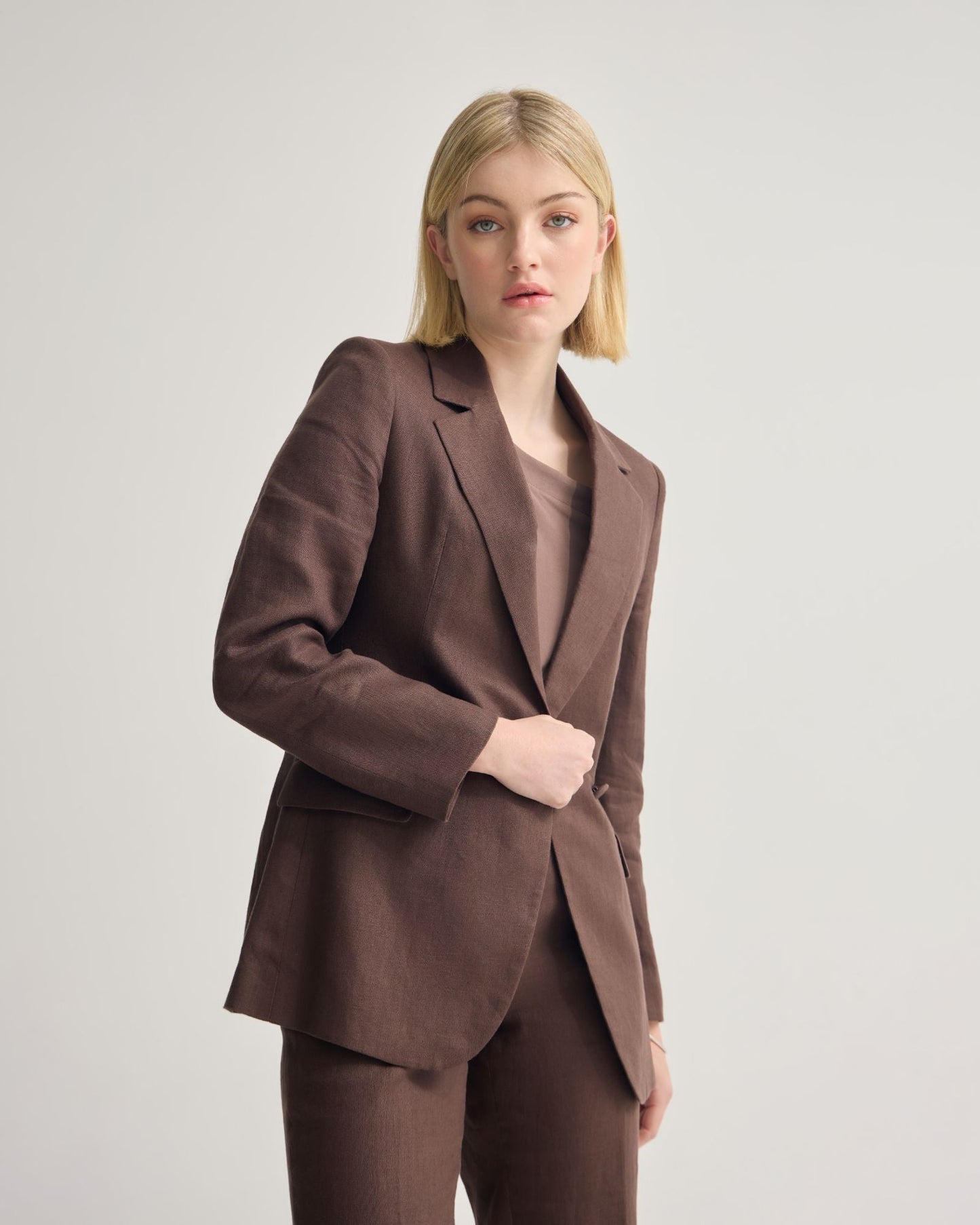 Raffi Linen Blazer