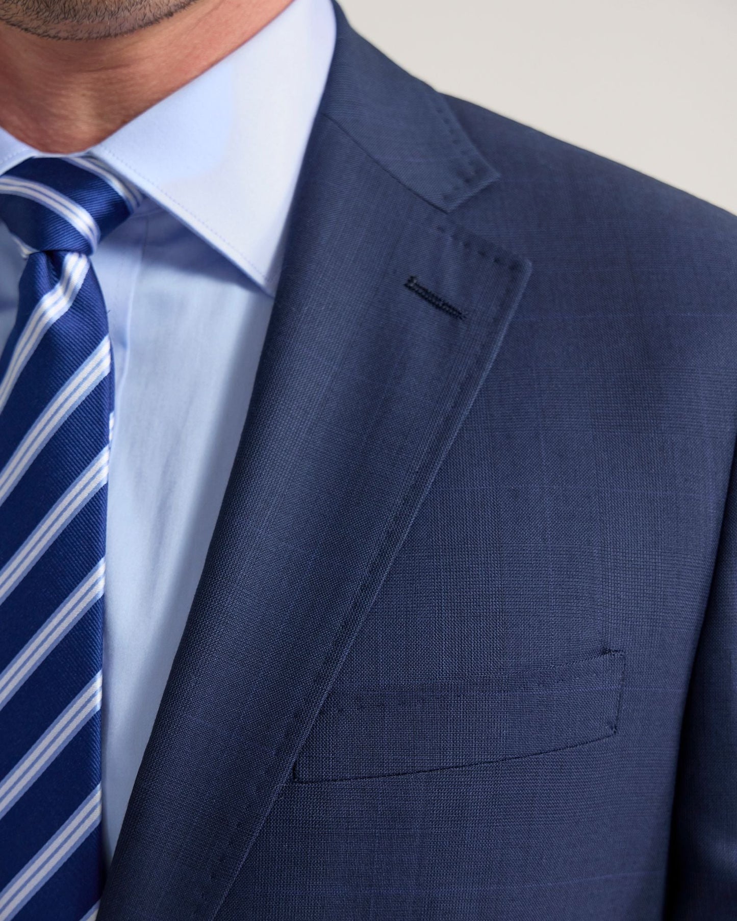 Byron Check Wool Suit Jacket
