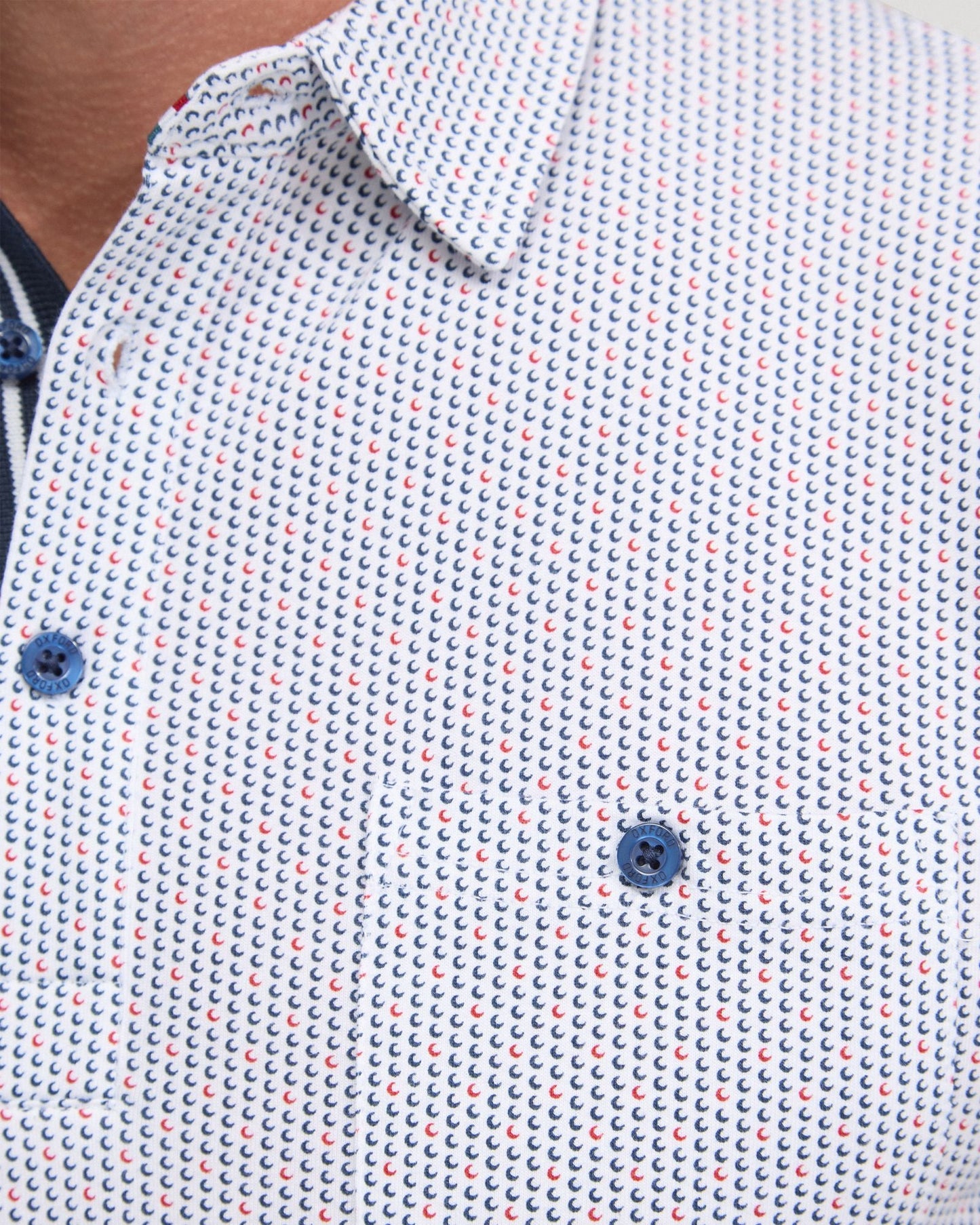 Milo Cotton Jersey Printed Polo