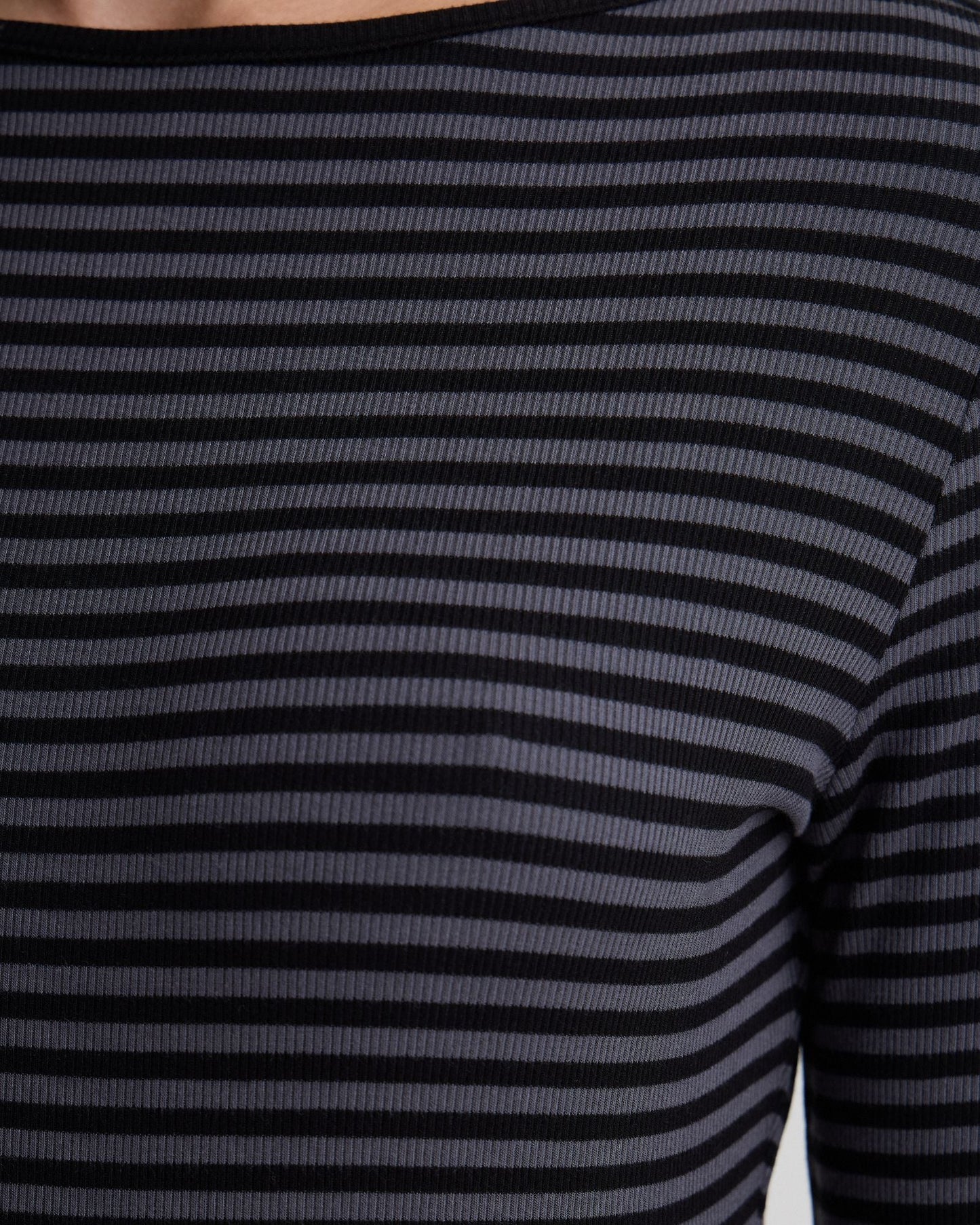 Erin Striped Boatneck Knit