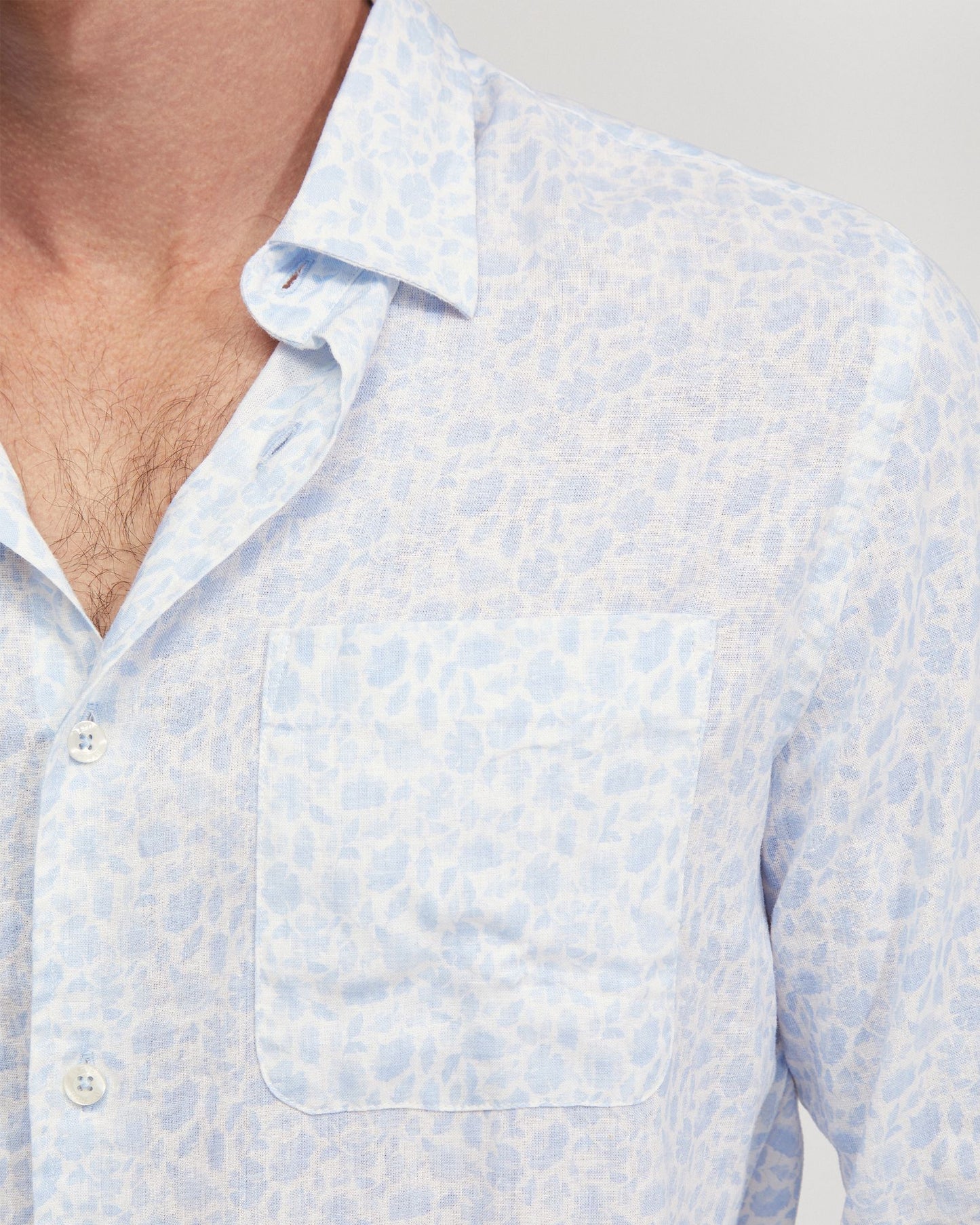 Holloway Linen Blnd Printed Shirt