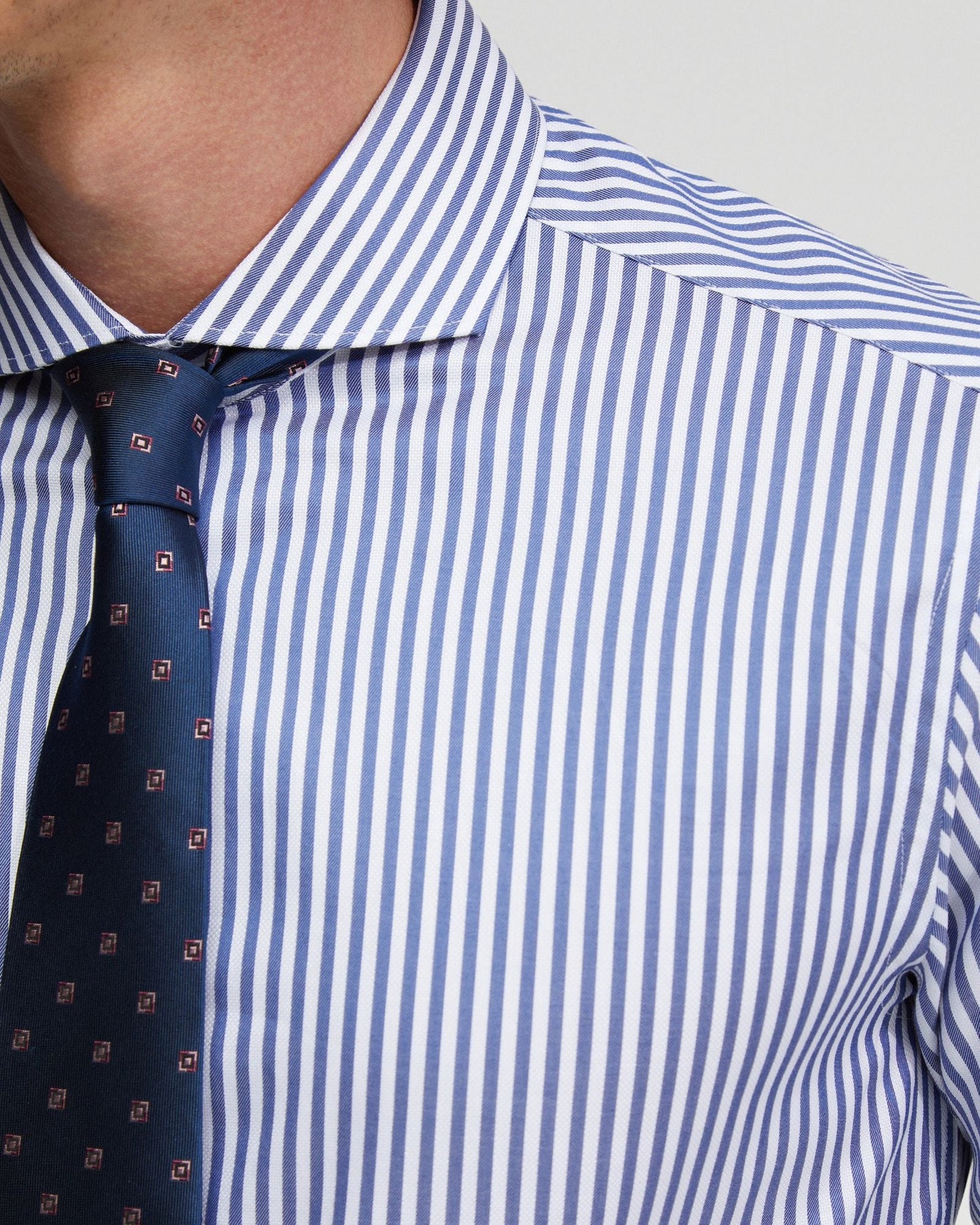 Kensington Pima Cotton Striped Shirt